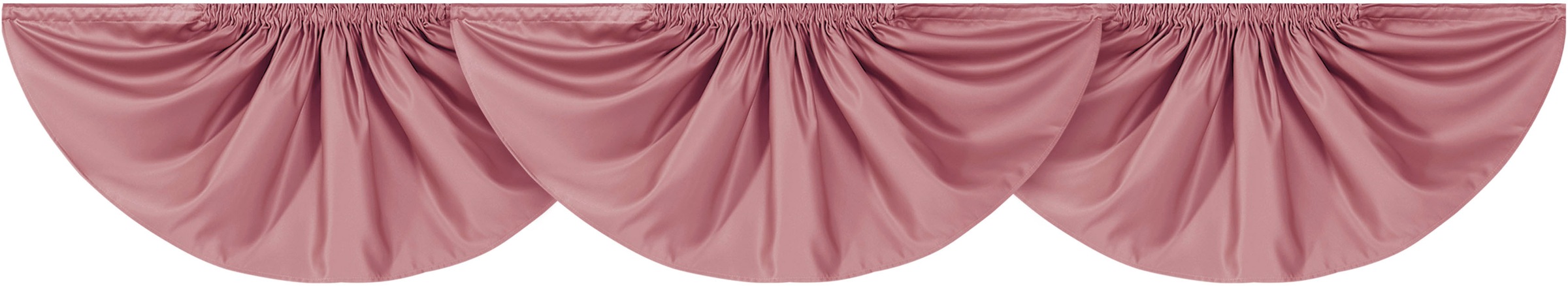 Weckbrodt Mittelbogen »Nicoletta« Kräuselband 1 Stk. tlg. Querbehang, Gardine, Store, blickdicht