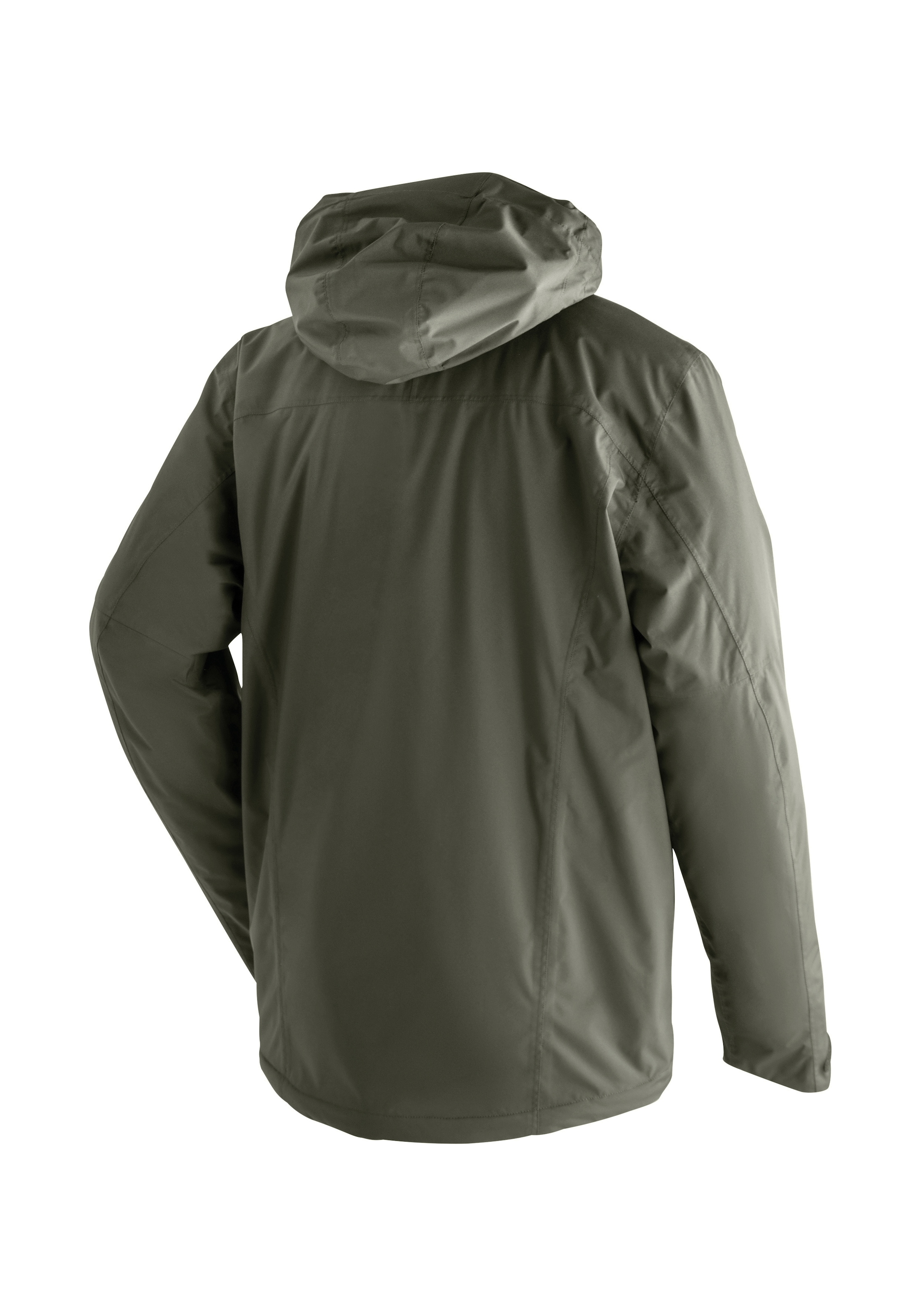 Maier Sports Regenjacke »Metor Therm Rec M« warme Herren Jacke mit Kapuze, Winterjacke wasserdicht atmungsaktiv