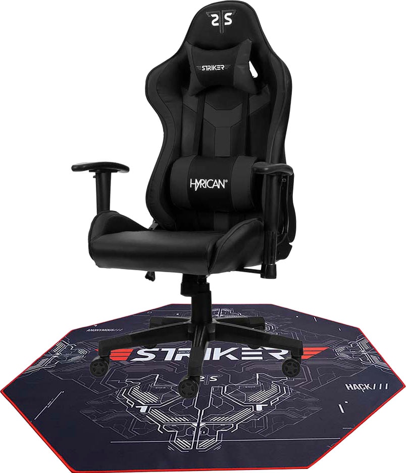 Hyrican Gaming-Stuhl »Striker COMBO« Gaming-Stuhl BAUR | Bodenschutzmatte Copilot + \