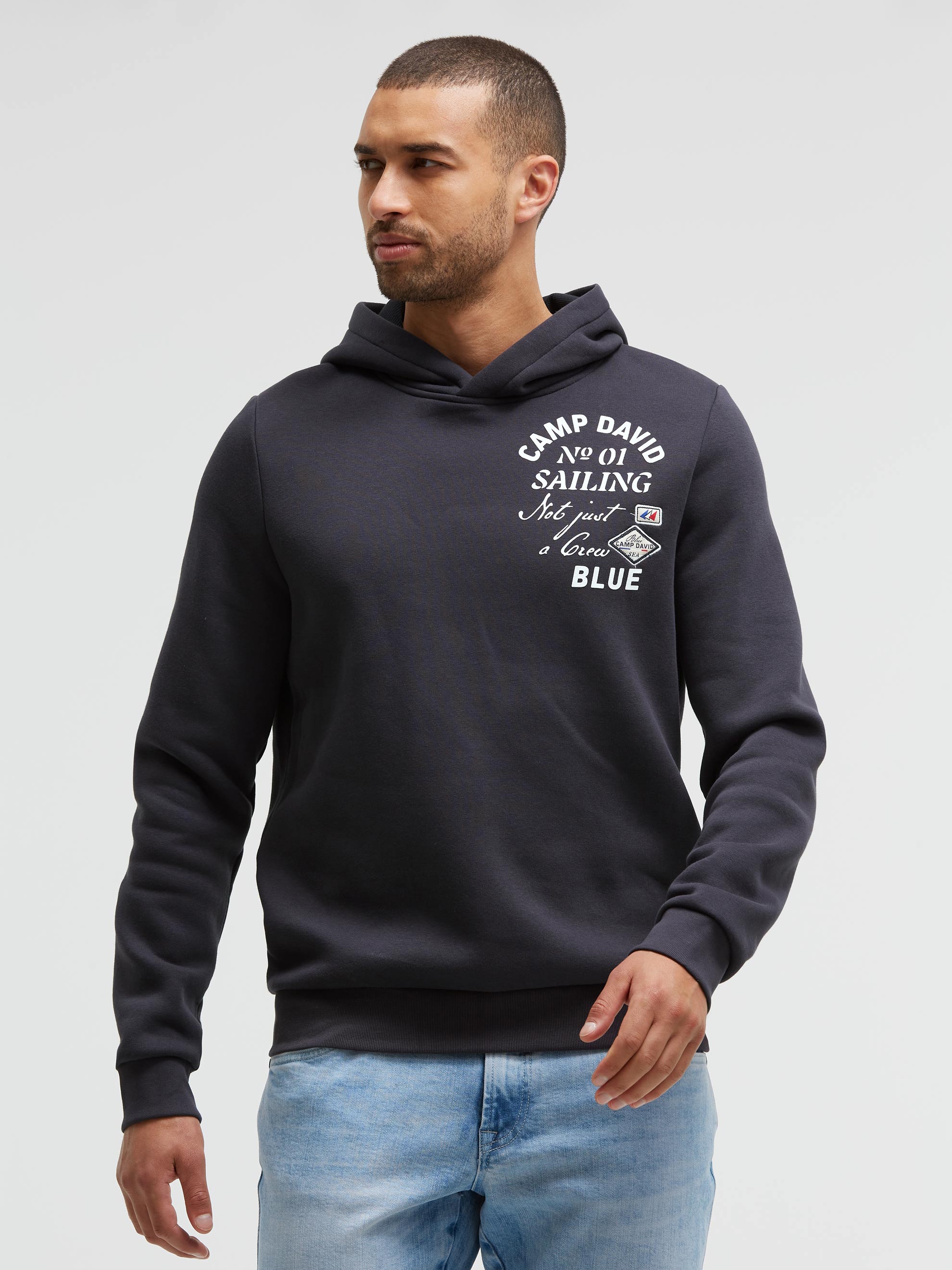 CAMP DAVID Kapuzensweatshirt, mit Artwork