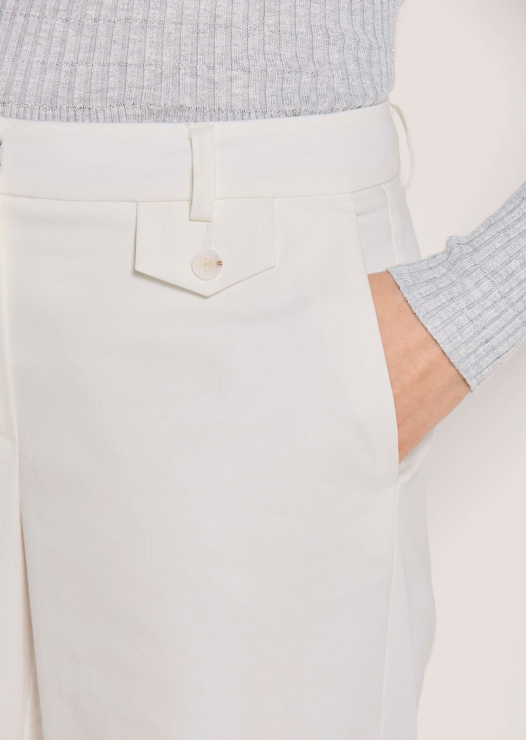 MADELEINE Stoffhose »Palazzohose Sommerhose mit Formbund«