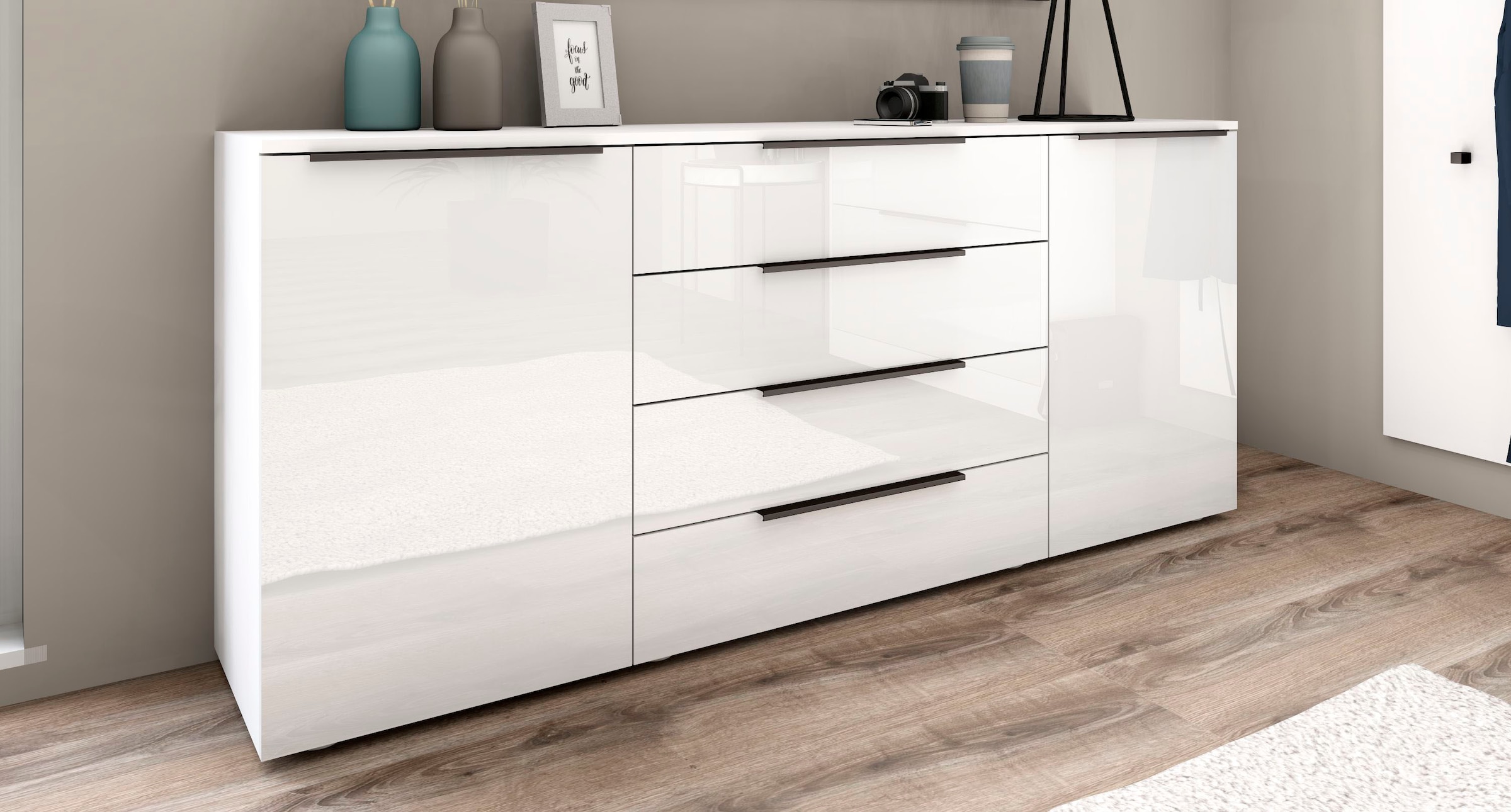 borchardt Möbel Sideboard "Tom", Breite 166 cm günstig online kaufen