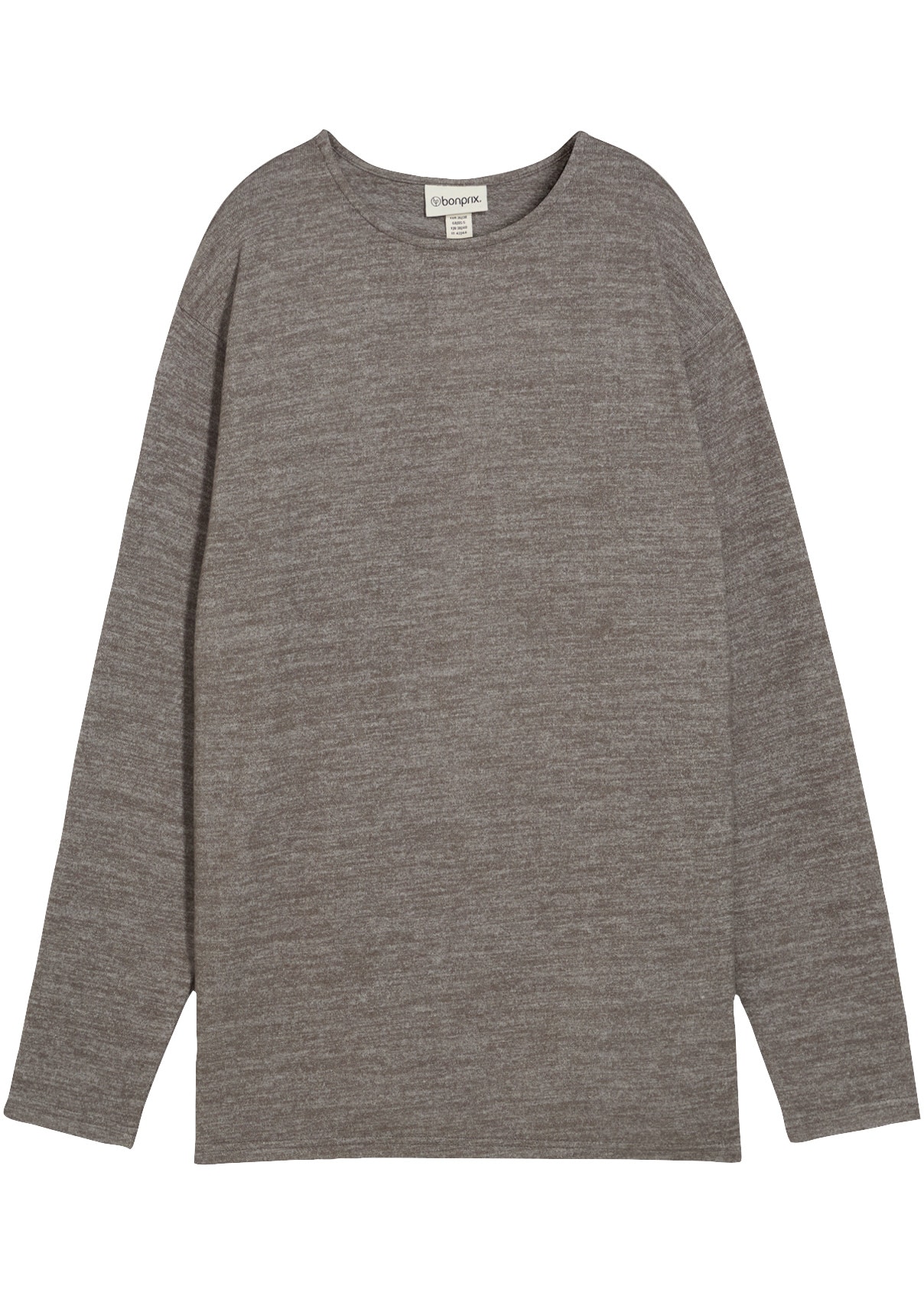 bonprix Longsweatshirt , mit hüftbedeckender Länge, Oversize-Passform
