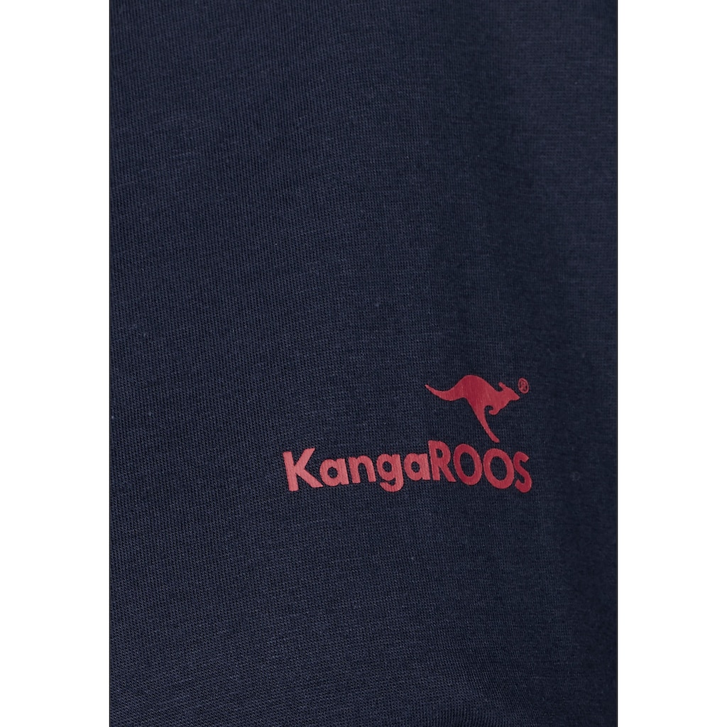 KangaROOS Jerseykleid, (Set, 2 tlg., mit T-Shirt)