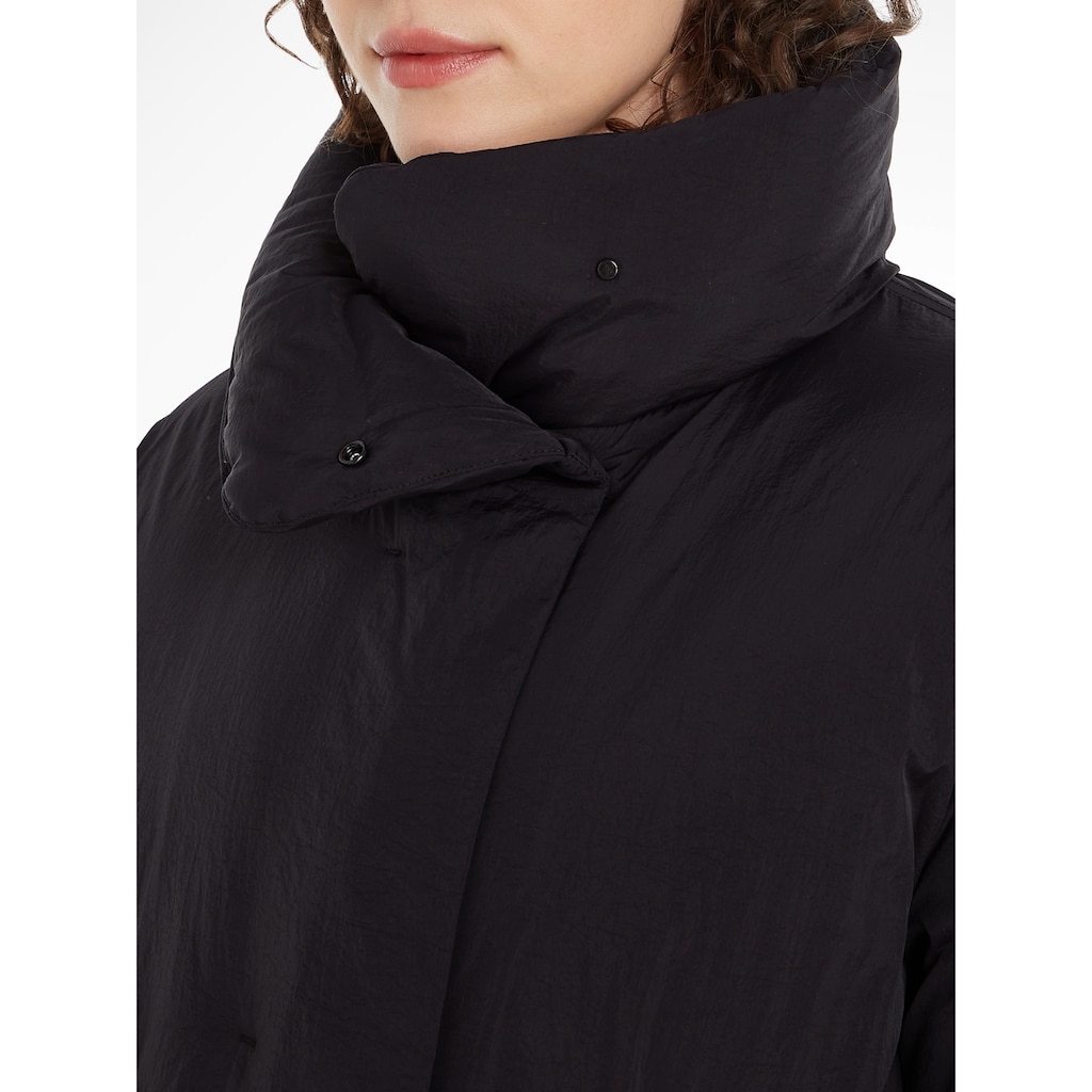 Calvin Klein Wintermantel »CRINKLE NYLON DOWN WRAP COAT«