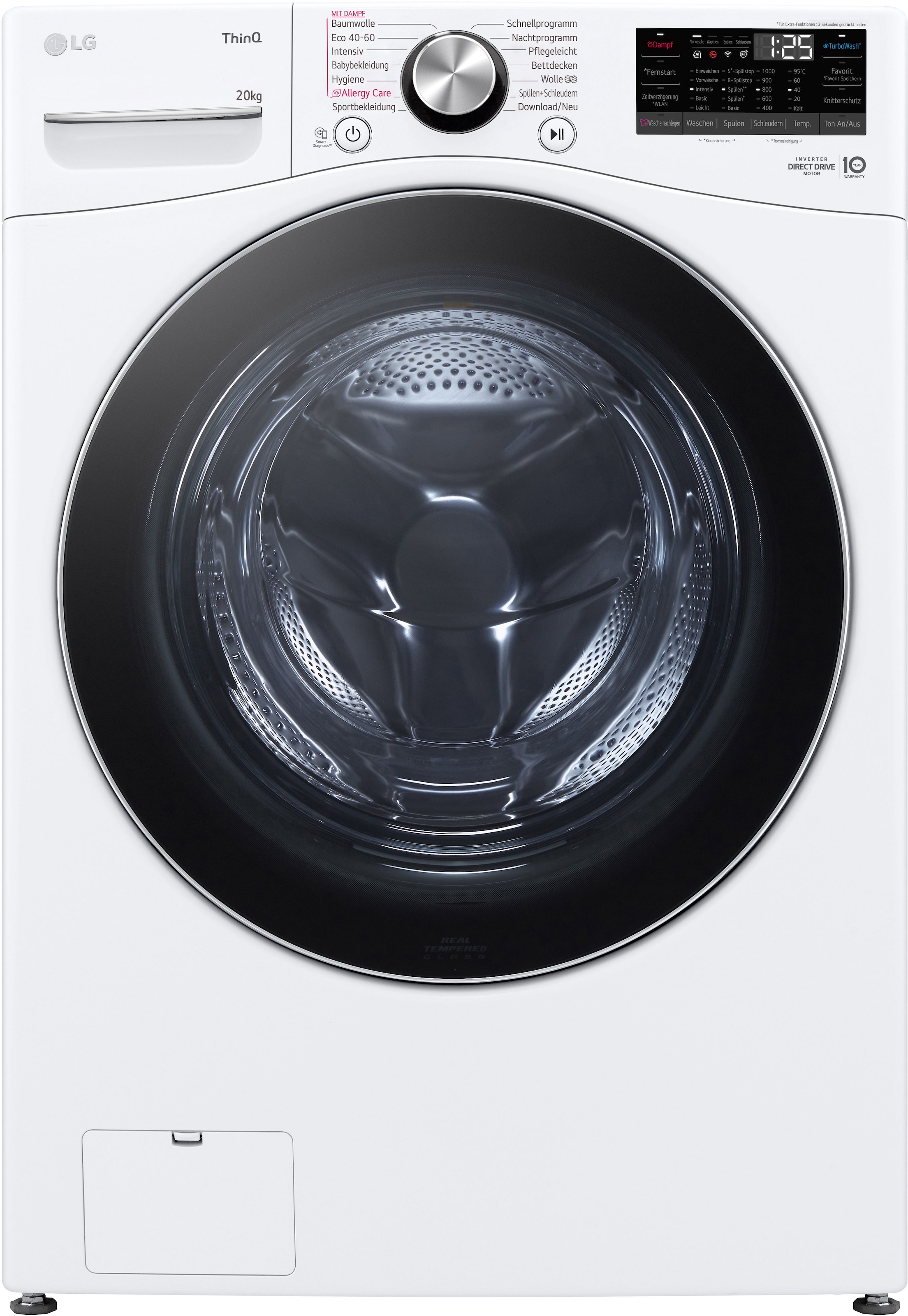LG Waschmaschine Big Capacity »F0WVT202«, 20 kg, 1000 U/min