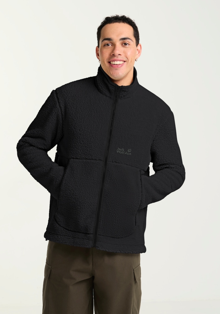 Jack Wolfskin Fleecejacke »STONE LITE JKT M« wind- und wasserabweisend, atmungsaktiv, aus Polyester