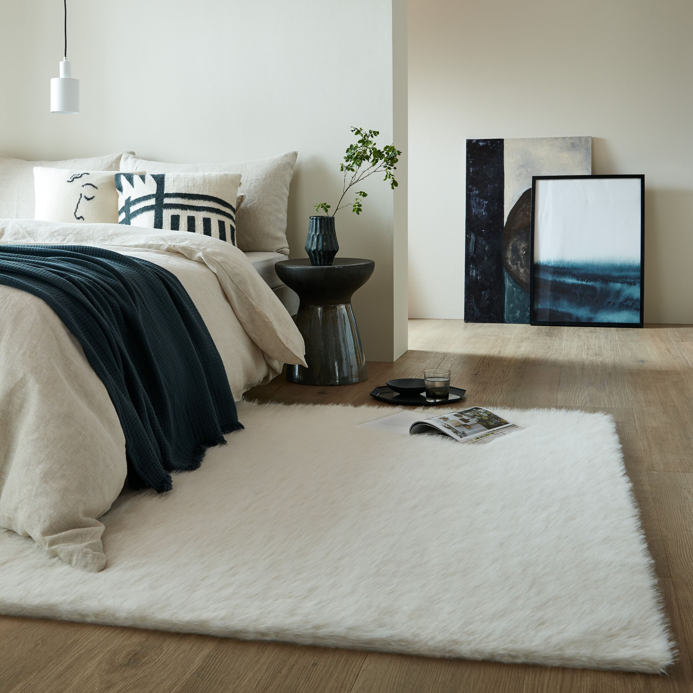FLAIR RUGS Hochflor-Teppich "Alpine Faux Fur" rechteckig 35 Höhe waschbarer günstig online kaufen