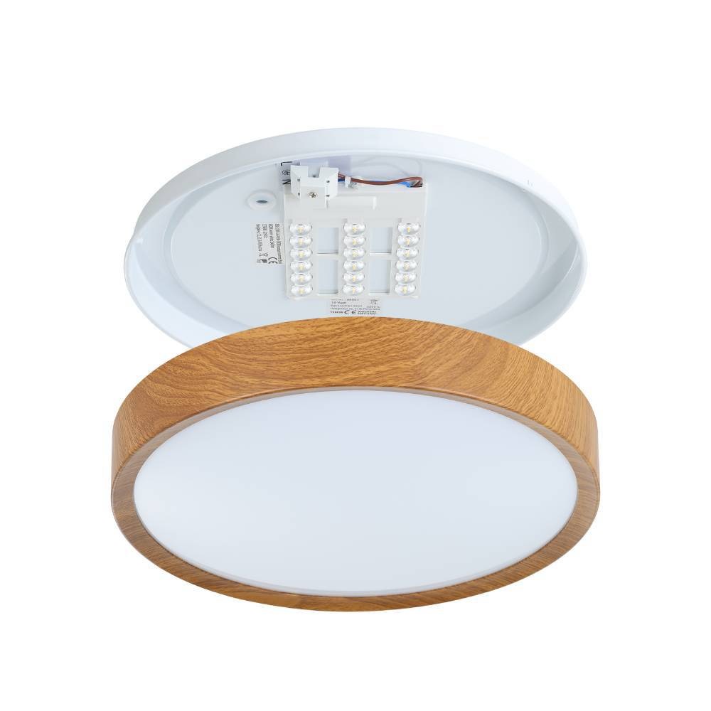 EGLO Deckenleuchte »MUSURITA«, 1 flammig, Leuchtmittel LED-Modul | LED wechselbar, LED Deckenlampe, Wohnzimmer, Schlafzimmer, Küche, Flur, modern, 34x6cm