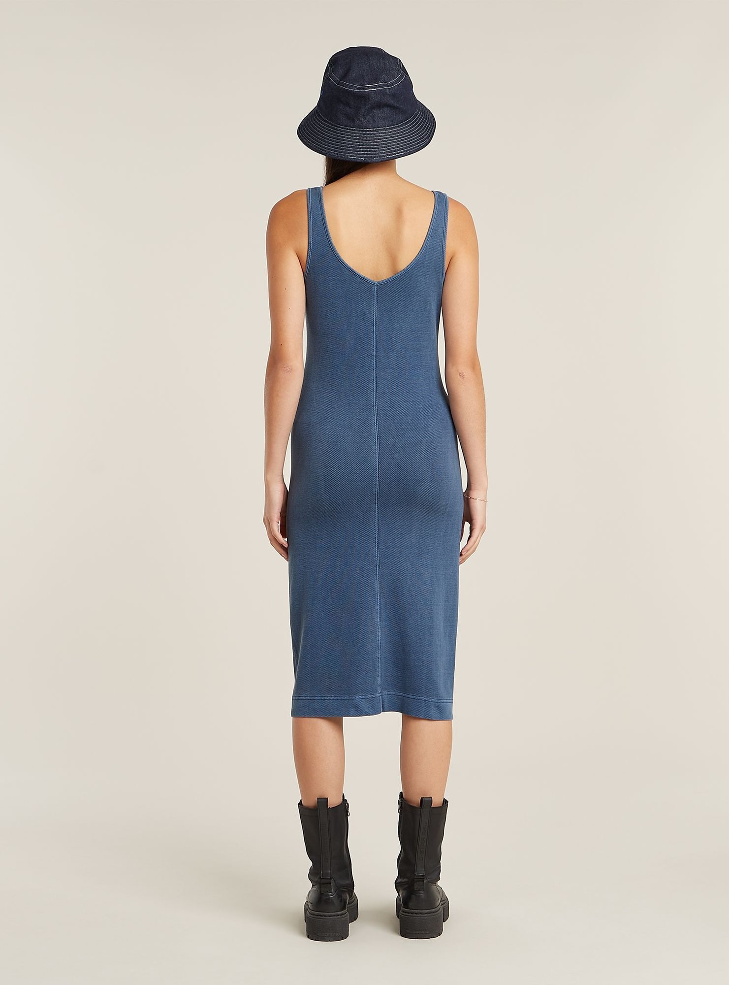 G-STAR Bodykleid "Overdyed Asymmetric Zip Kleid" günstig online kaufen