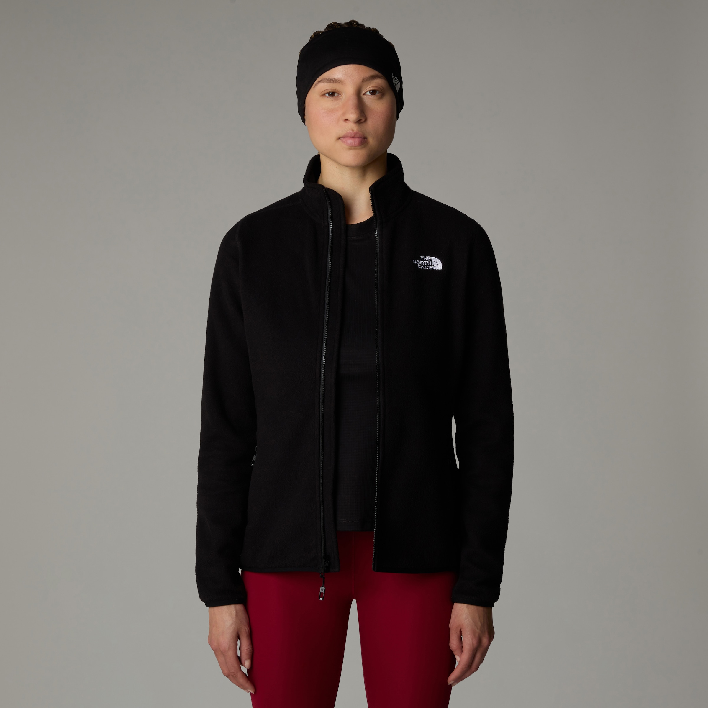 The North Face Fleecejacke "W 100 GLACIER FZ - EU", (1 St.), mit Logosticke günstig online kaufen