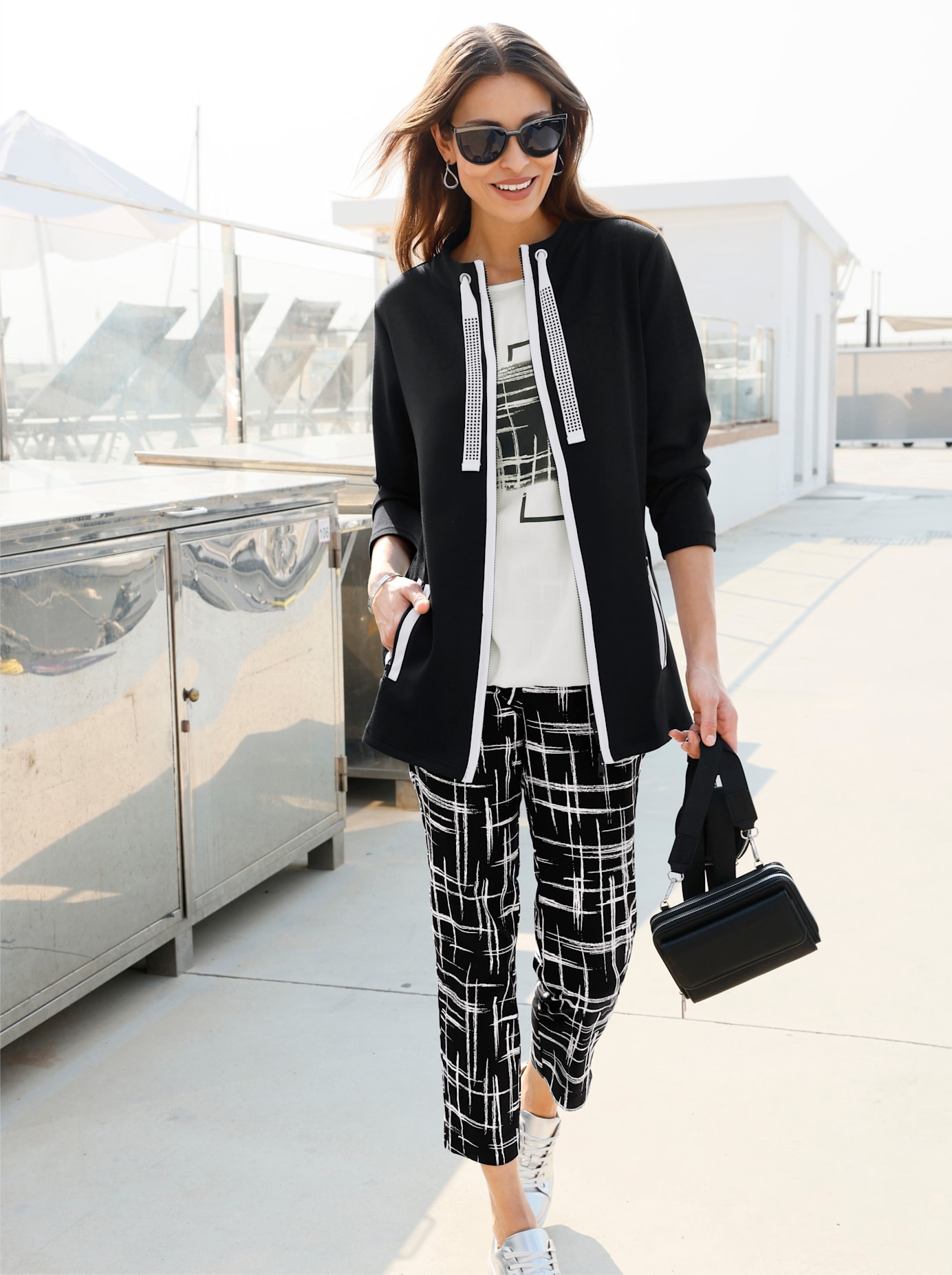 Inspirationen Shirtjacke "Sweatjacke" 1 tlg. günstig online kaufen