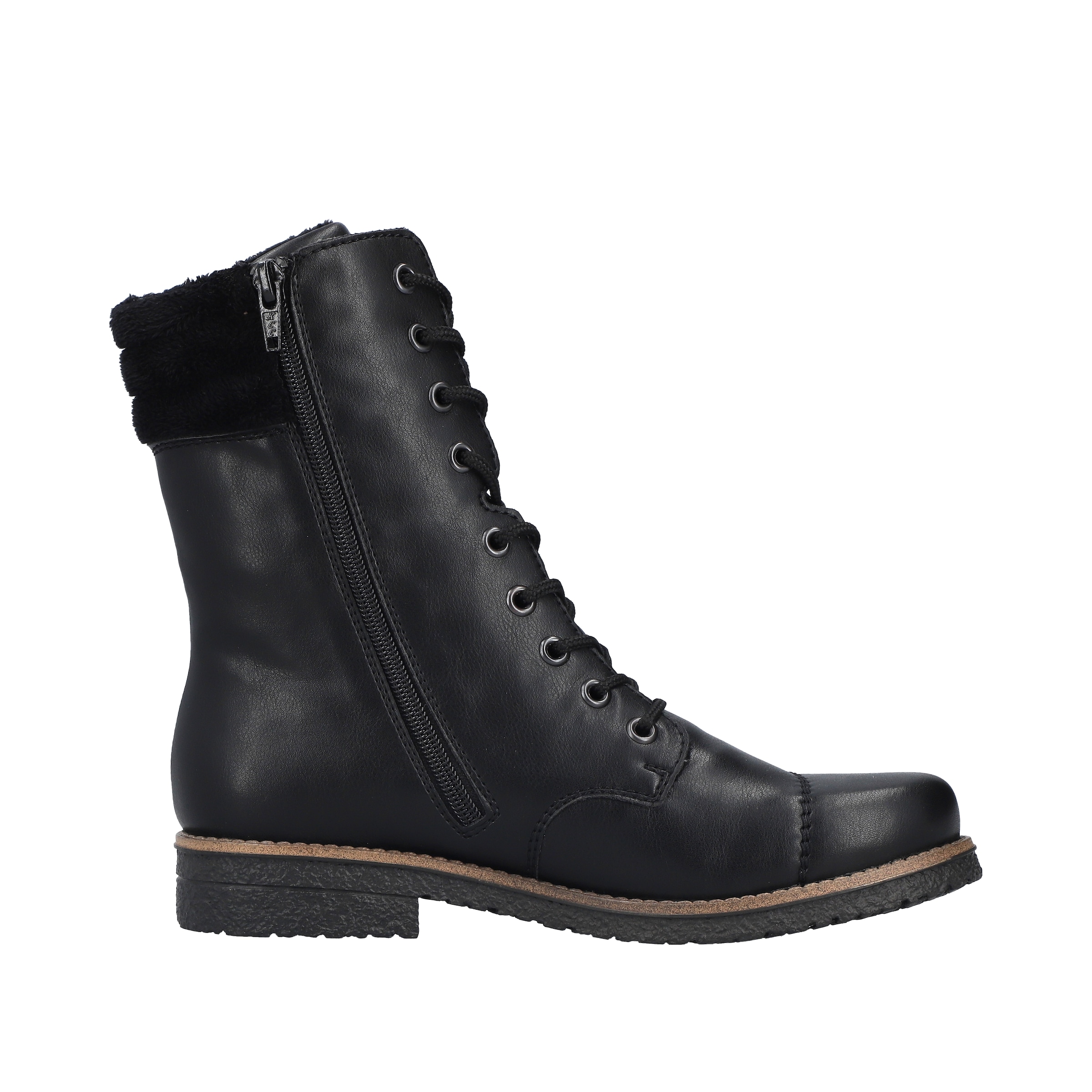 Rieker Schnürstiefelette, Schnürboots, Herbstboots mit gepolstertem Schaftrand