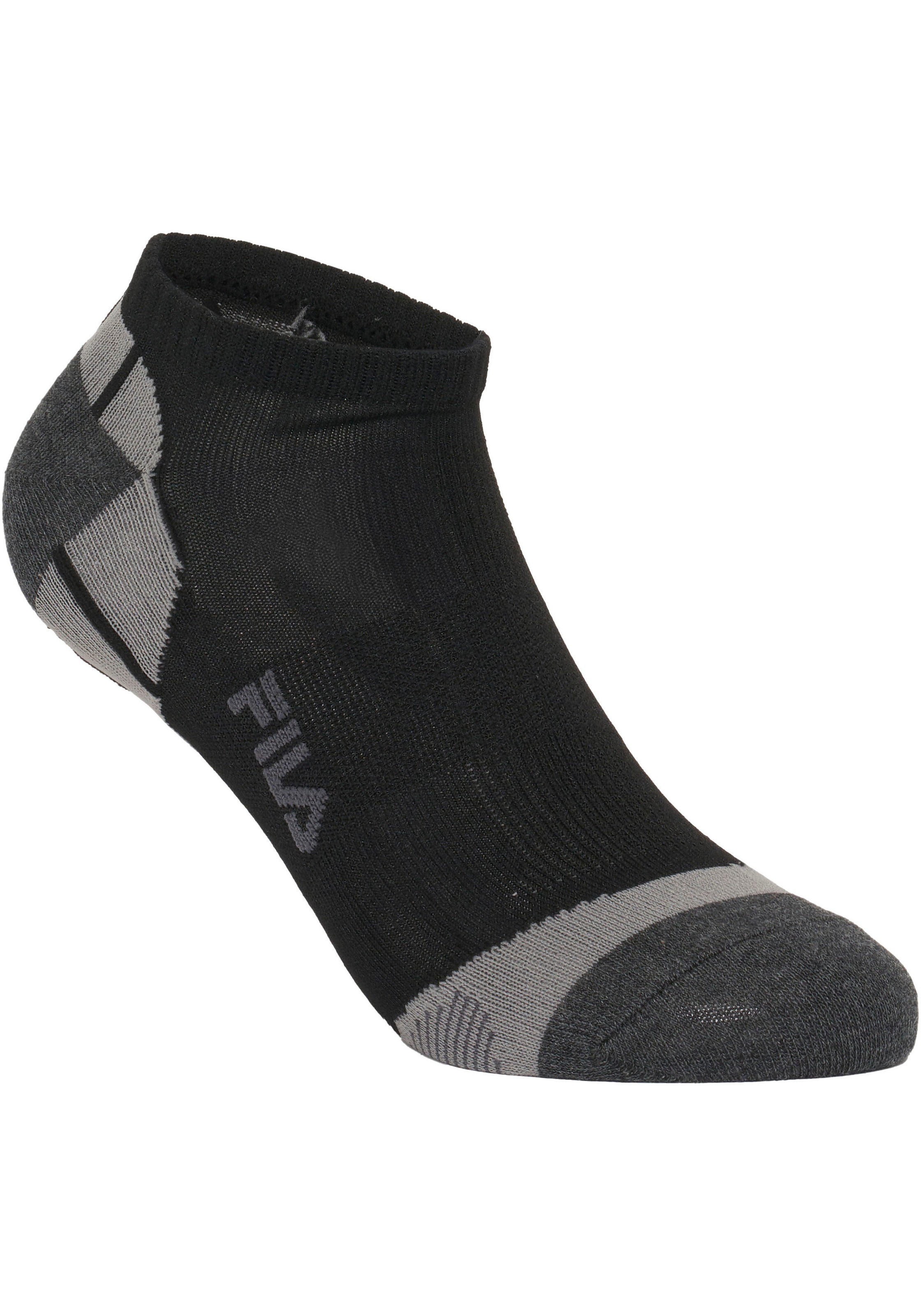 Fila Kurzsocken »UNISEX INVISIBLE MULTISPORT«, (6 Paar), mit Logo-Schriftzug