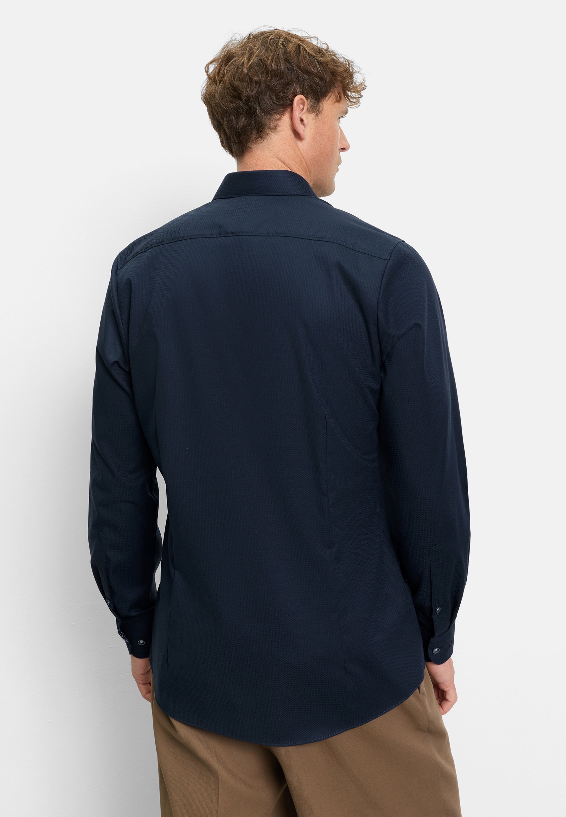 Chemise Affaires OLYMP Level Five Marine Taille 39 3