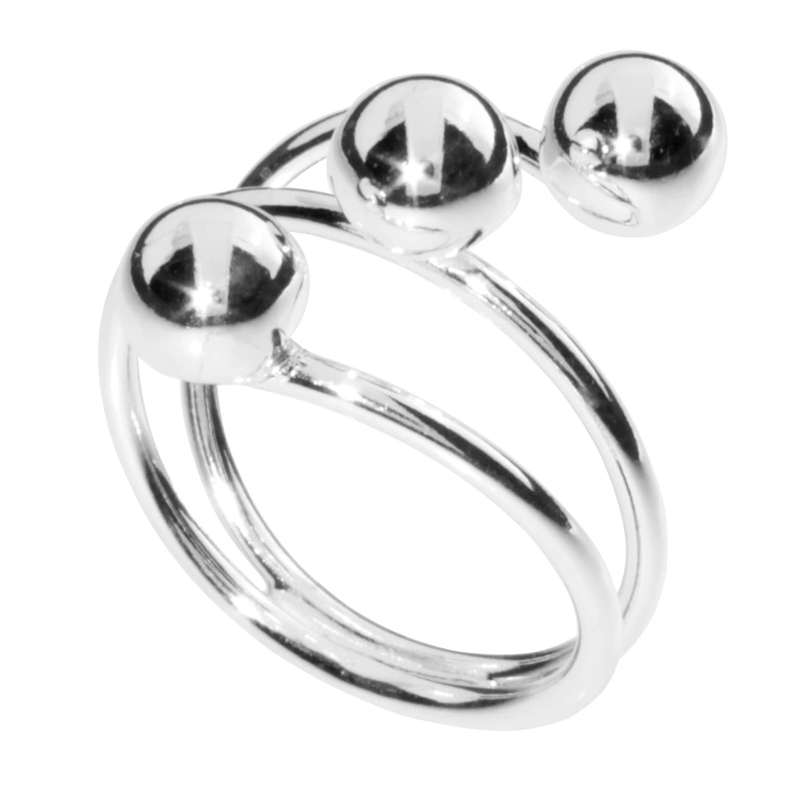 Fingerring OSTSEE-SCHMUCK "Ostsee-Schmuck Ring Livs Ring Livs" Gr. 54, silber, Fingerringe, Damen, 54 (17,2), Silber 925 (Sterlingsilber), Fingerring