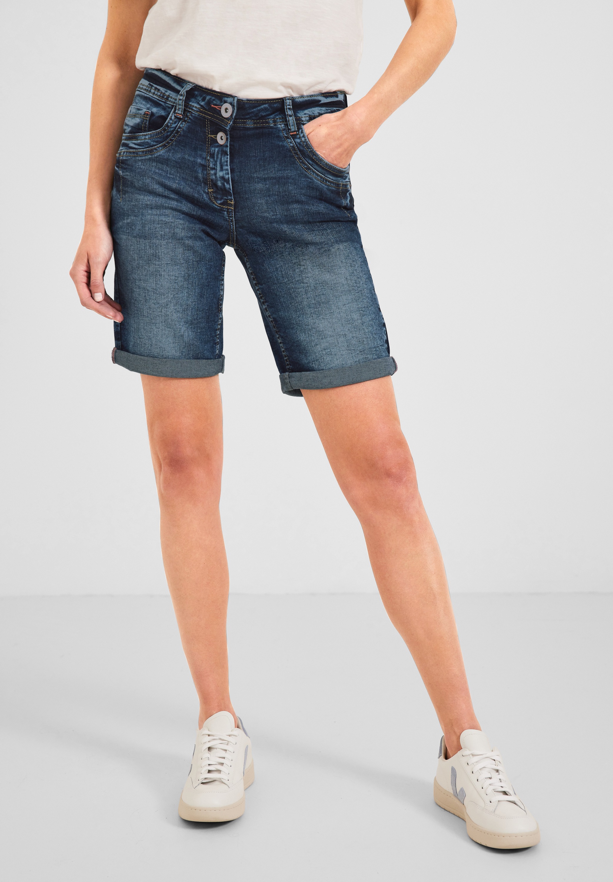 Cecil Gerade Jeans, 5-Pocket-Style