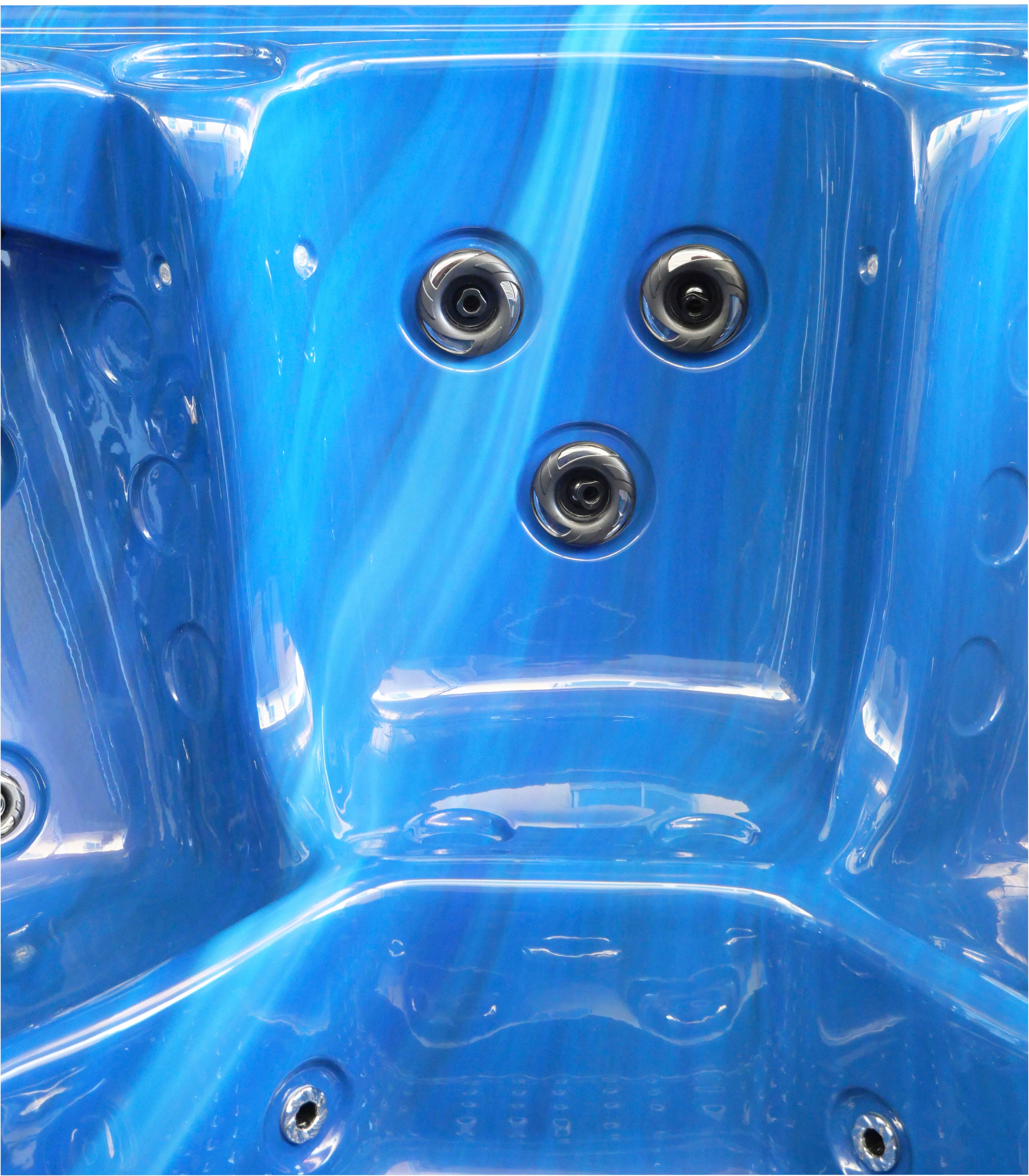 Sanotechnik Whirlpool »OASIS MAXI«, (Set), 210x210x95 cm, inkl. Einstiegsleiter und Abdeckung