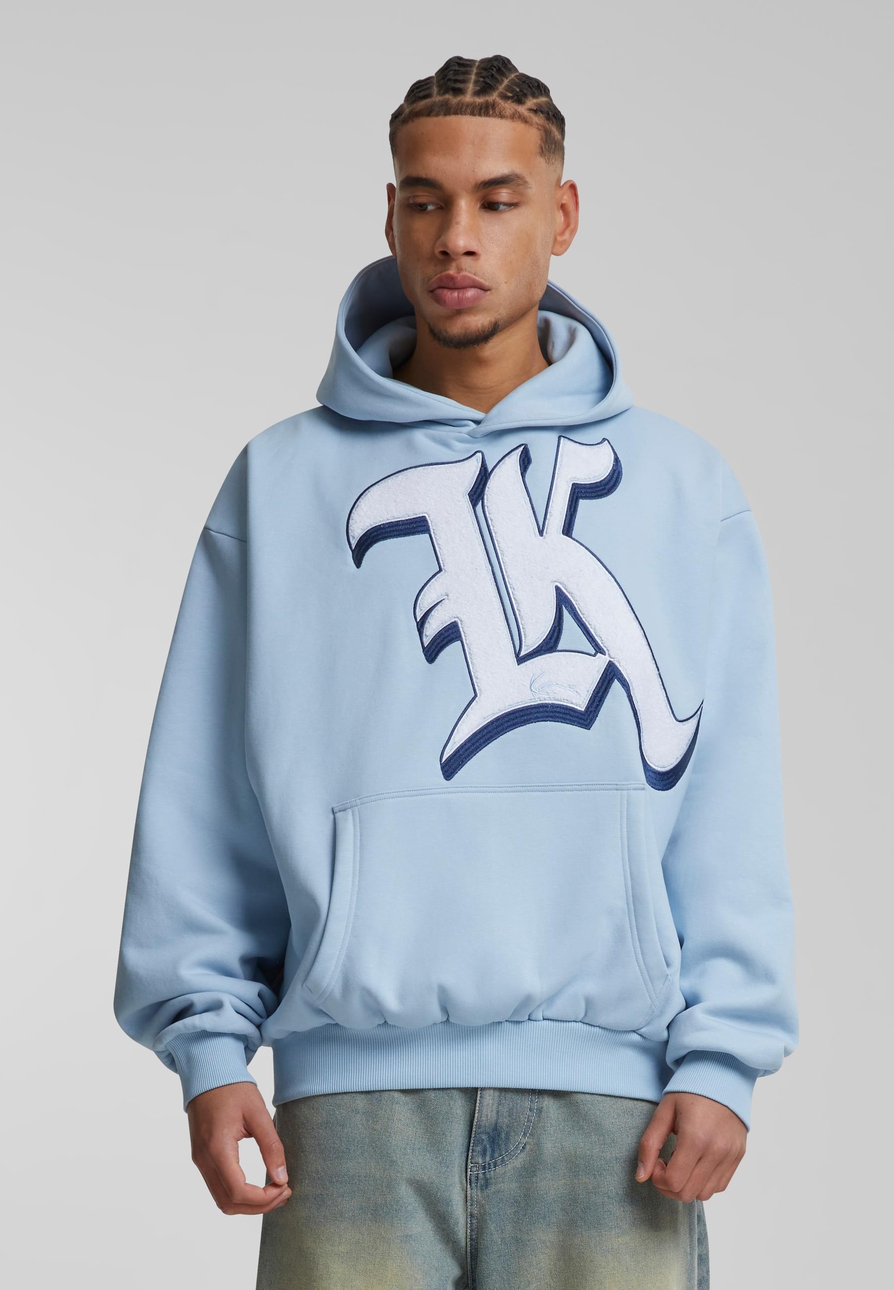 Karl Kani Kapuzensweatshirt »Karl Kani Herren KM242-041-1 Small Signature OS Hoodie«, (1 tlg.)