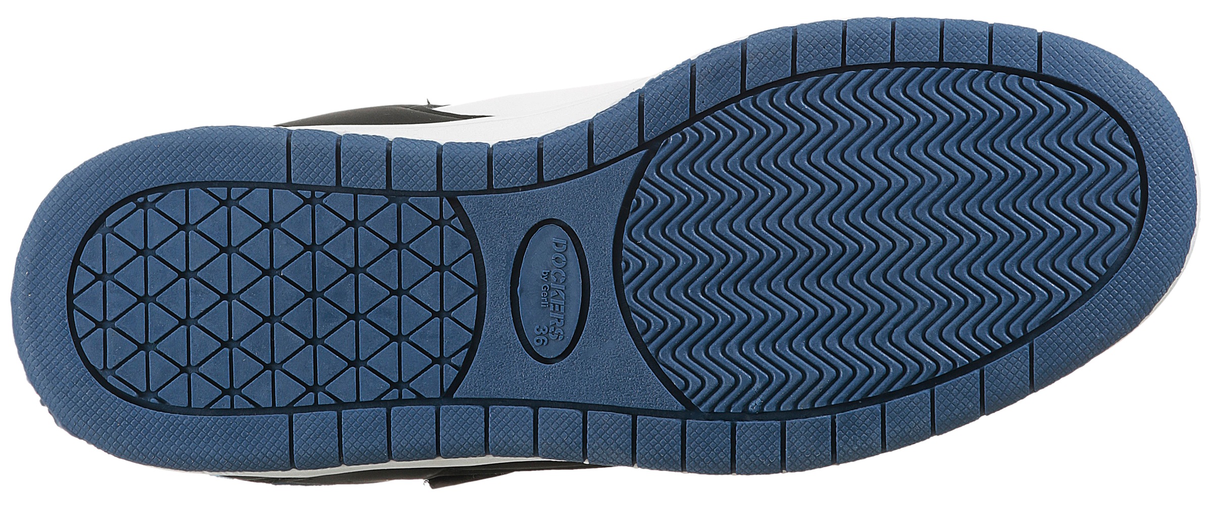 Dockers by Gerli Sneaker, Slip-On Sneaker, Klettschuh, Freizeitschuh mit Gummizug und Klett