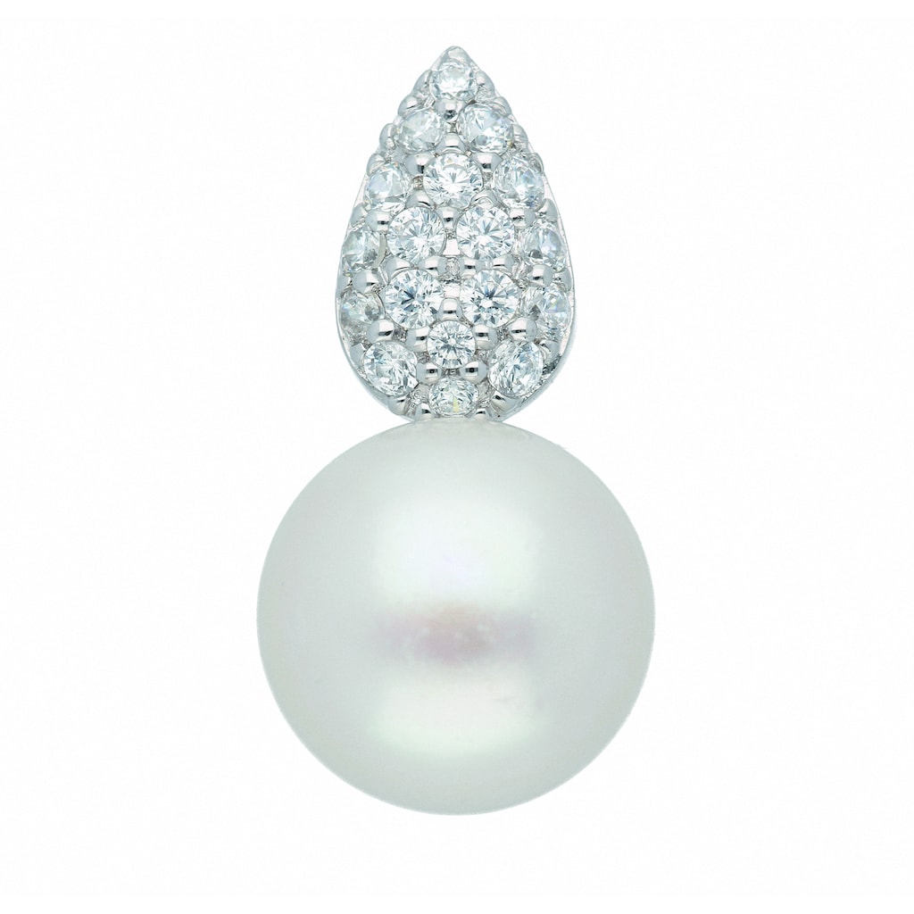 Adelia´s Kettenanhänger »925 Silber Anhänger mit Zirkonia« mit Zirkonia Silberschmuck für Damen Adelia´s Kettenanhänger »925 Silber Anhänger mit Zirkonia« mit Zirkonia Silberschmuck für Damen