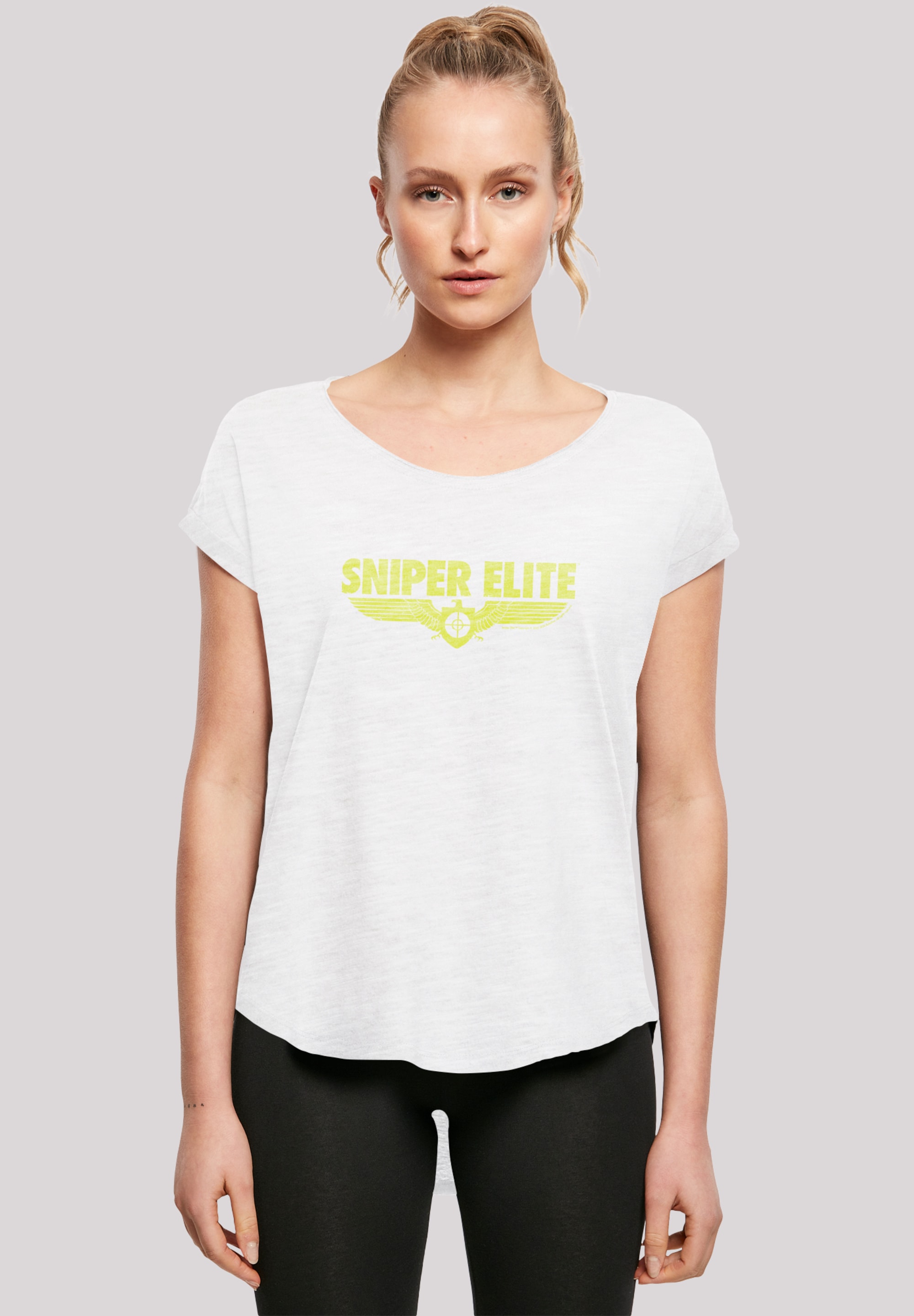 F4NT4STIC T-Shirt "Sniper Elite Yellow Logo", Premium Qualität günstig online kaufen