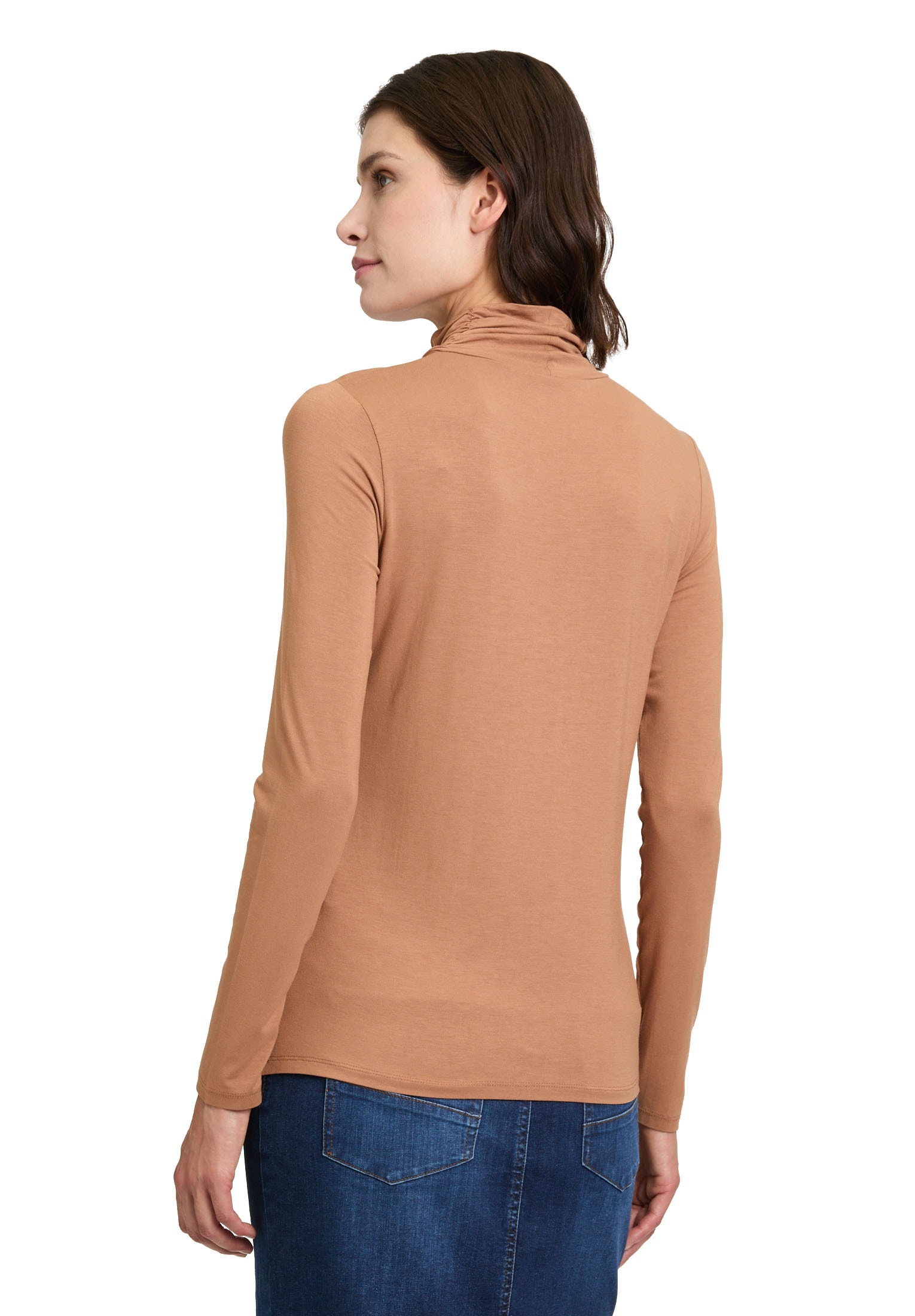 Betty Barclay Kurzarmshirt »Betty Barclay Rollkragenshirt langarm«, (1 tlg.), Form