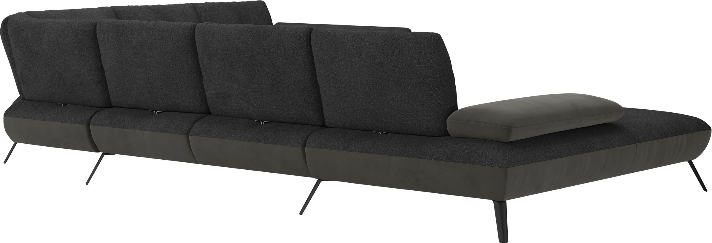 Places of Style Wohnlandschaft »Mikado U-Form«, inkl. Sitztiefenverstellung und Armteilverstellung