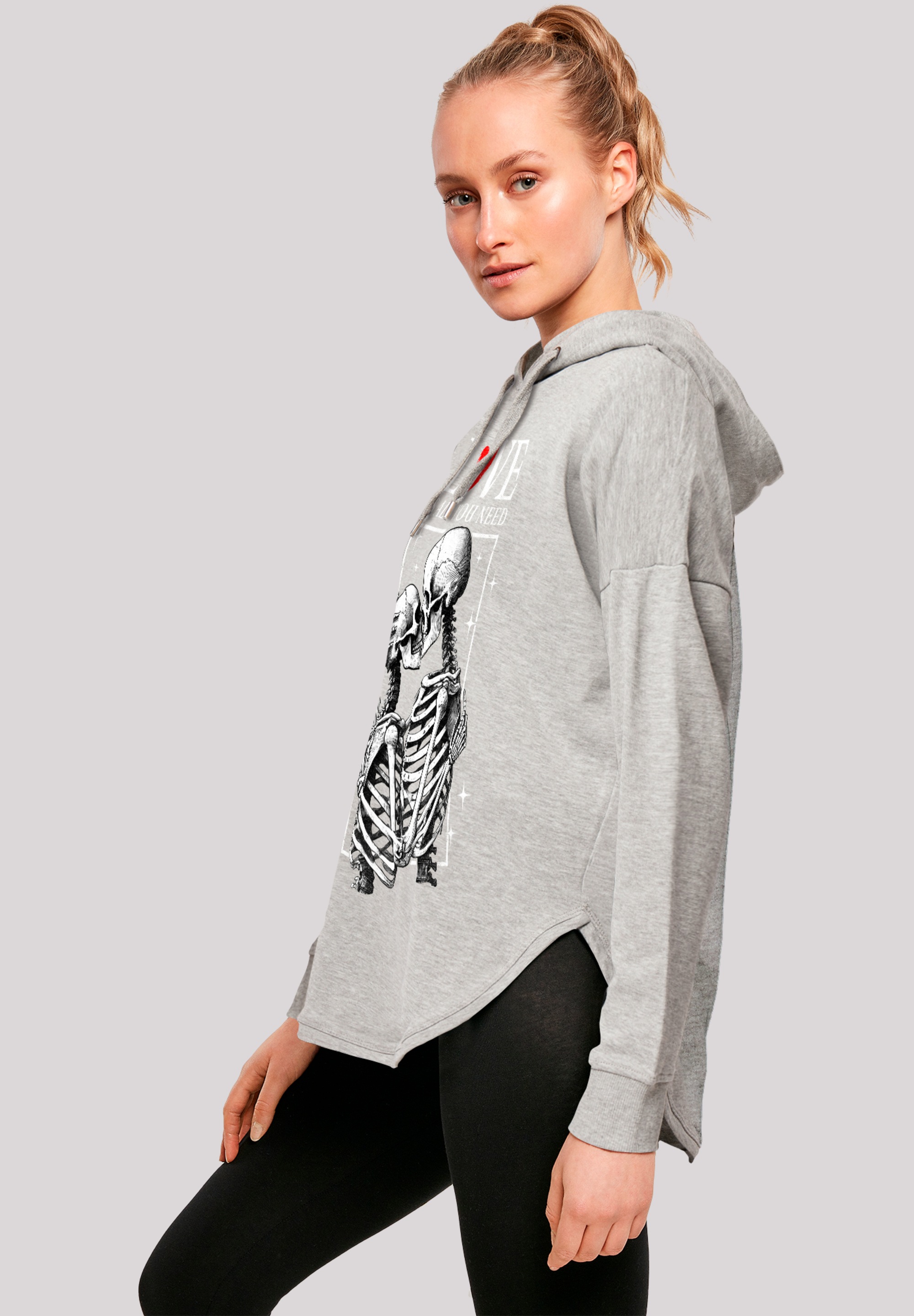 F4NT4STIC Kapuzenpullover »Love is all you need«, Premium Qualität