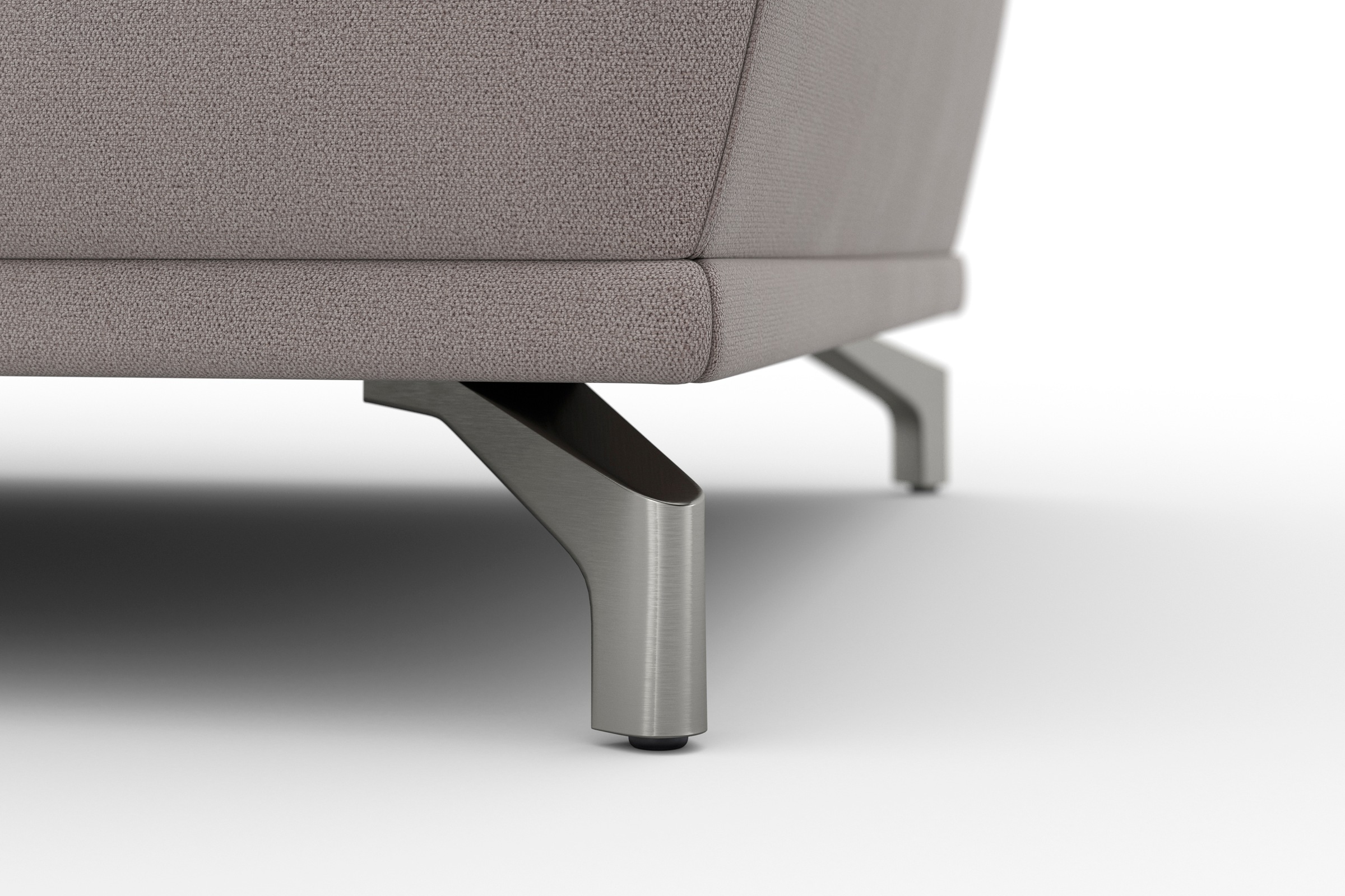 sit&more Ecksofa »Cabrio L-Form, mit Sitztiefenverstellung, Arm- und Kopfteilverstellung«, 2 Nierenkissen, Federkern, optional Bettfunktion und Stauraum