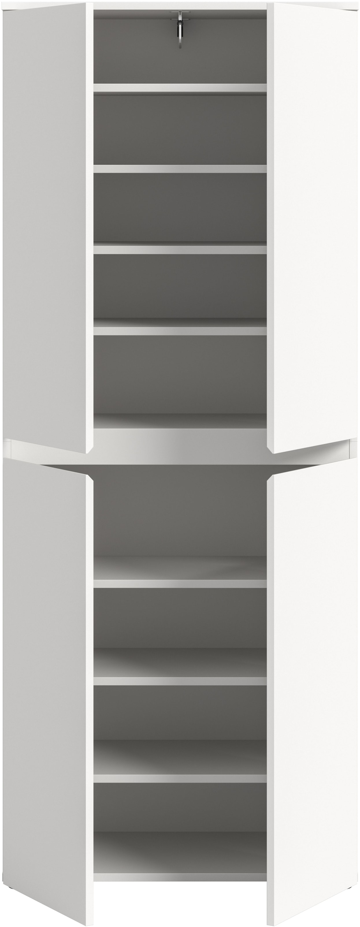 INOSIGN Mehrzweckschrank »CIPELA« 1 Stk. tlg. BxH:70x175 cm, viel Stauraum, variable Einlegeböden, Kleiderstange