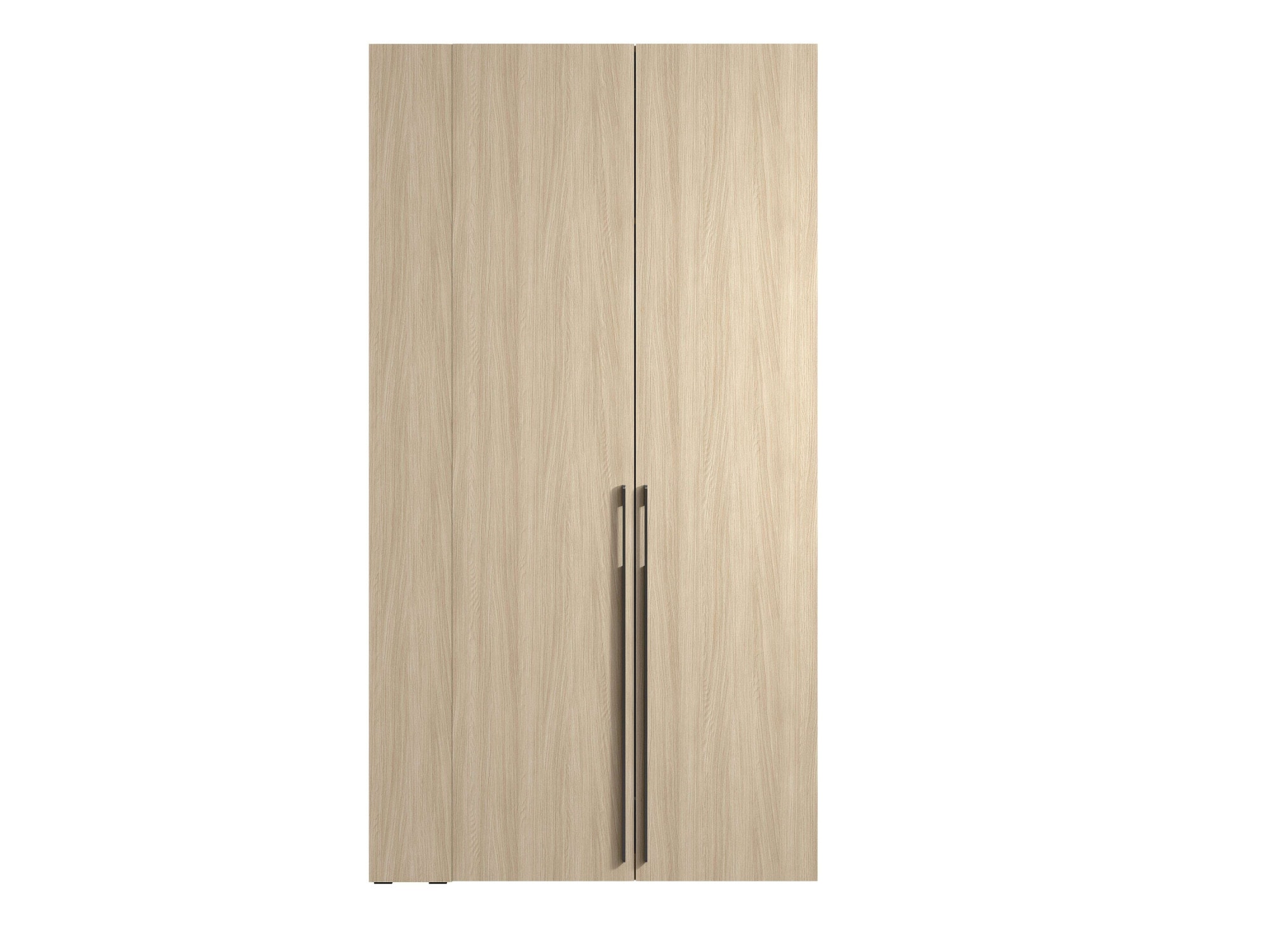 Home affaire Kleiderschrank »TRENTO Garderobe, Wäscheschrank mit Spiegel und LED-Beleuchtung«, (lange Griffe, Maße B/T/H 110,9/58/207,5cm; Made in Europe), wahlweise mit Kleiderstange oder Einlegeböden FSC-zertifiziert