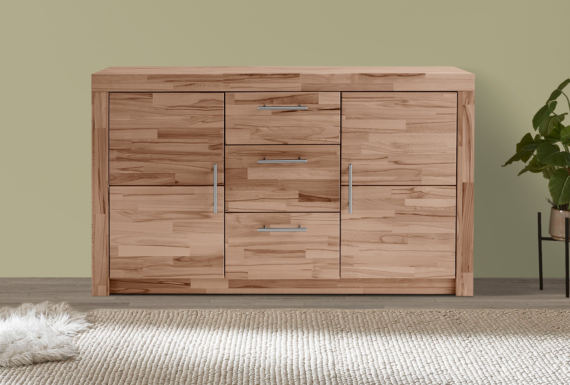 VOGL Möbelfabrik Sideboard "Toronto", Breite 183 cm günstig online kaufen