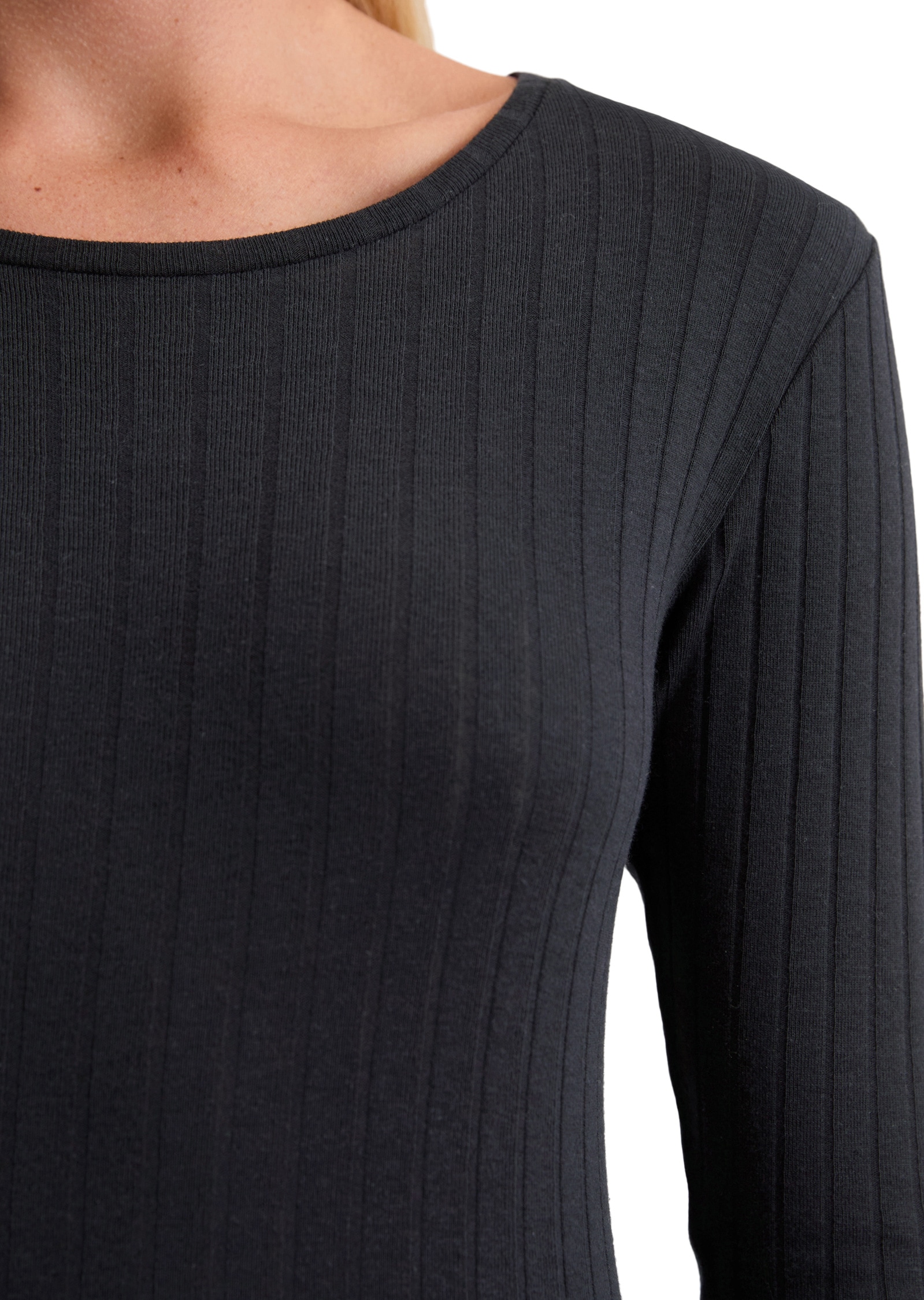Marc O'Polo Langarmshirt »aus Organic-Cotton-Modal-Mix«