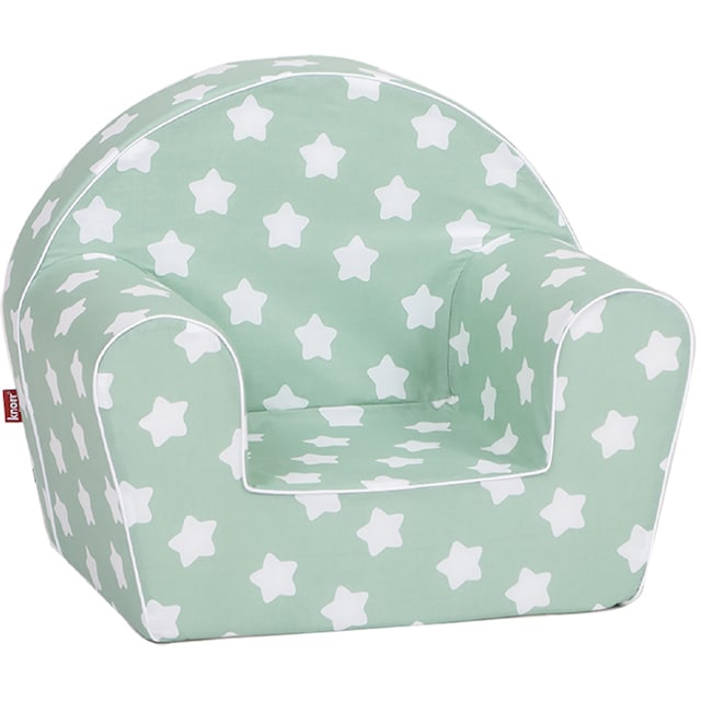 Knorrtoys® Sessel »Green White Stars«, für Kinder; Made in Europe | BAUR