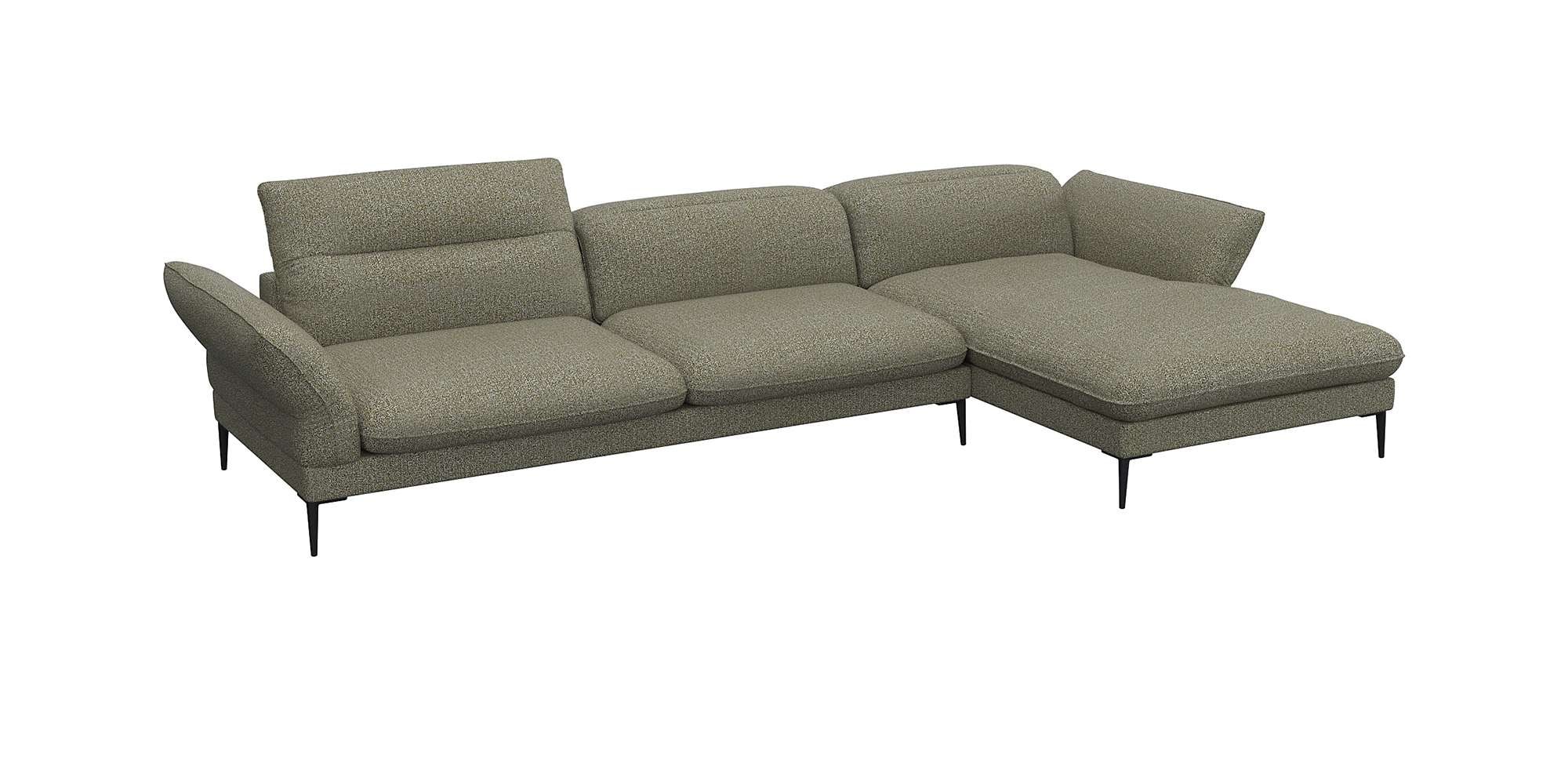 Ecksofa »Salino, Funktionssofa mit Recamiere, Relaxsofa, Ecksofa«, Sofa mit Arm- und...