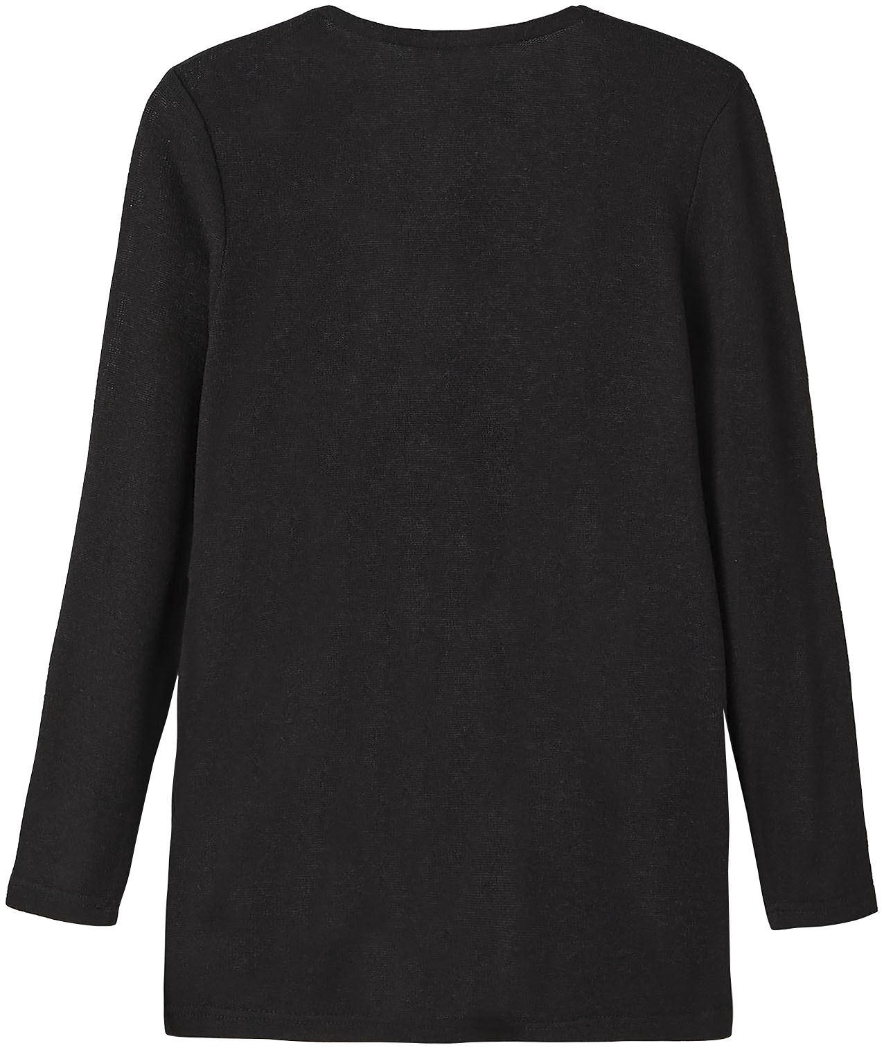 Thumbnail - Name It Strickjacke "NKFVICTI – Cardigan ohne Verschluss aus Feinstrick" unifarben, casual, regular fit, Feinstrick, V-A...