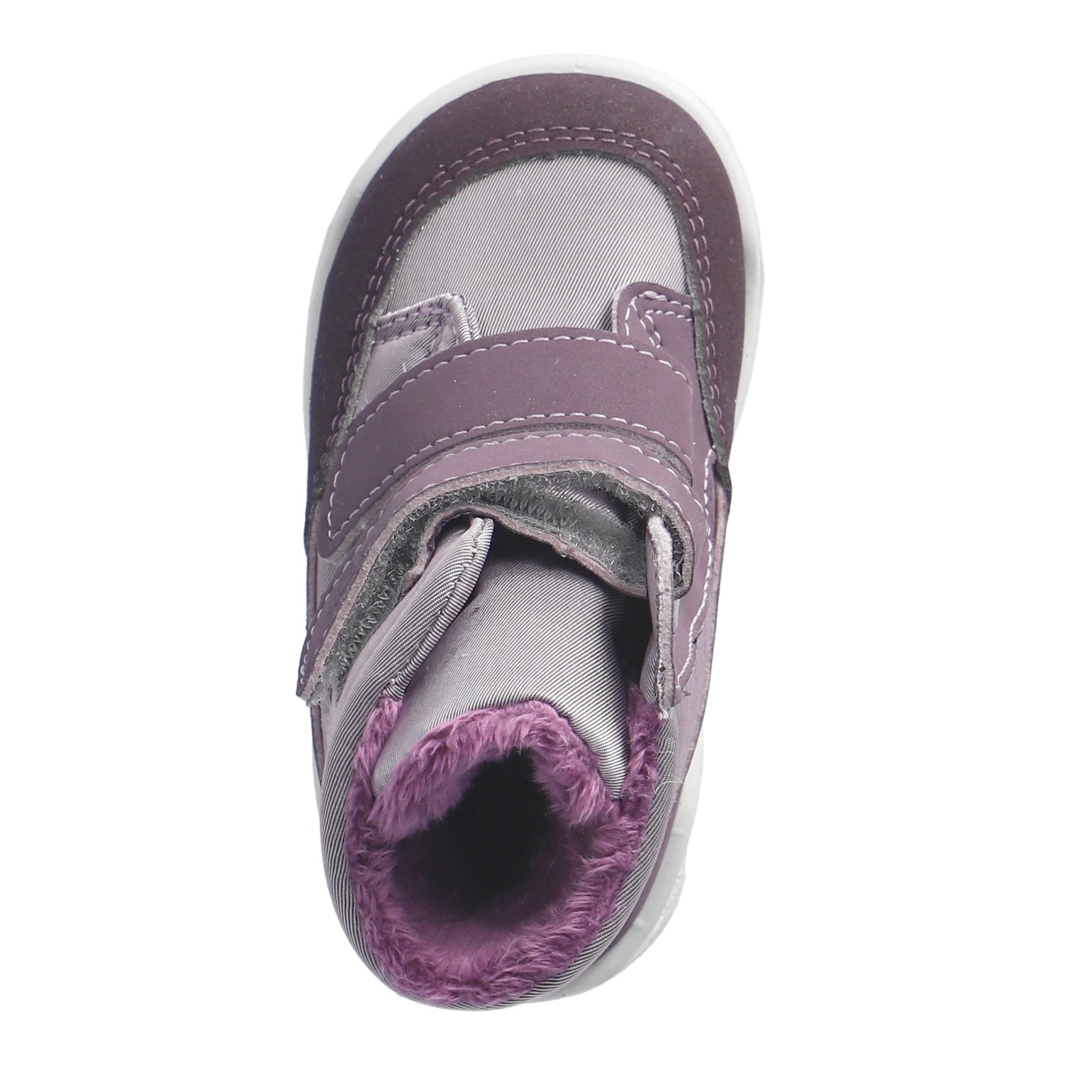 PEPINO by RICOSTA Winterboots »MELINA, WMS: mittel«  Klettboots mit Herzchen-Applikation, Größenschablone zum Download