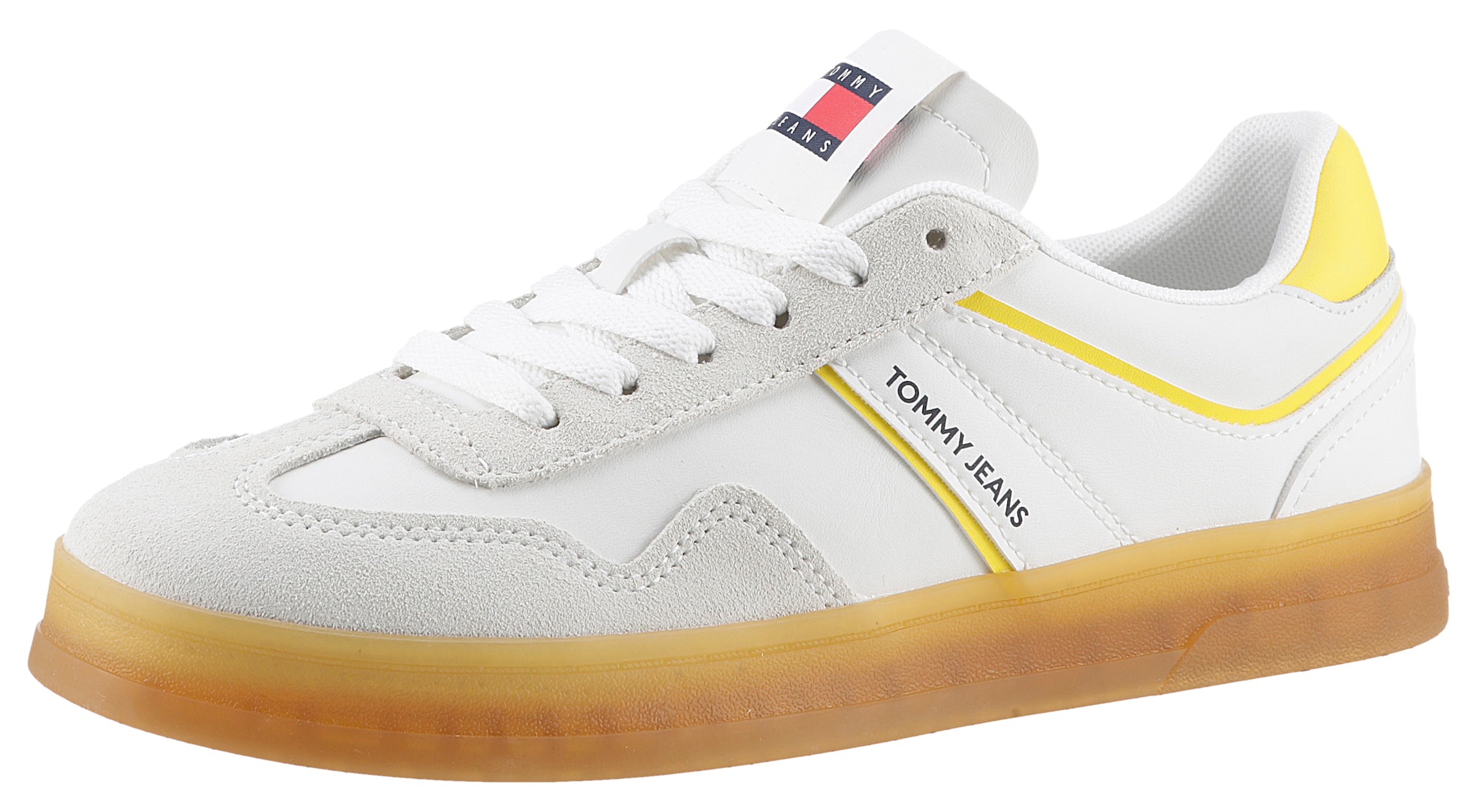 Tommy Jeans Plateausneaker "TJW COURT SNEAKER", Freizeitschuh, Halbschuh, S günstig online kaufen