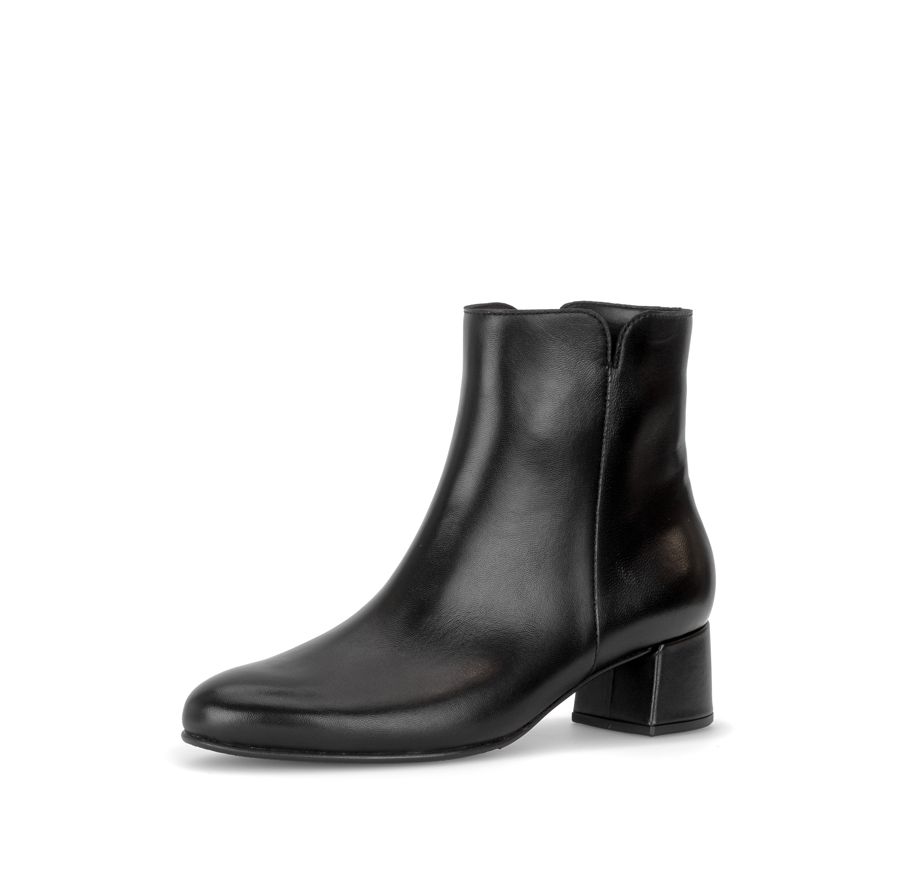 Gabor Blockabsatz, Ankleboots mit praktischem Reißverschluss, schmale Form