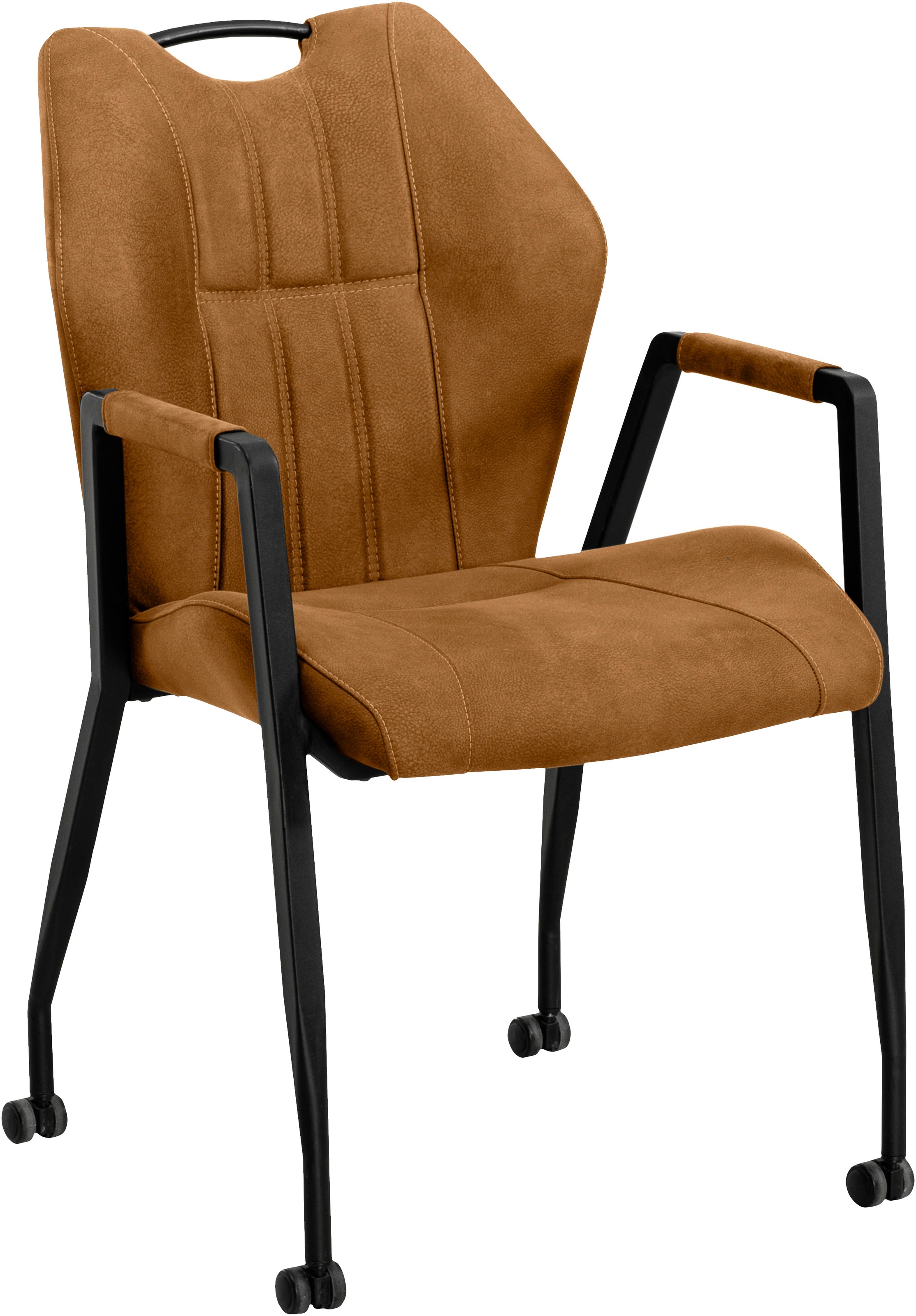 Thumbnail - OMG Design Armlehnstuhl "Point" (Set) 1 Stk.Esszimmerstuhl mit Rollen, Bürostuhl