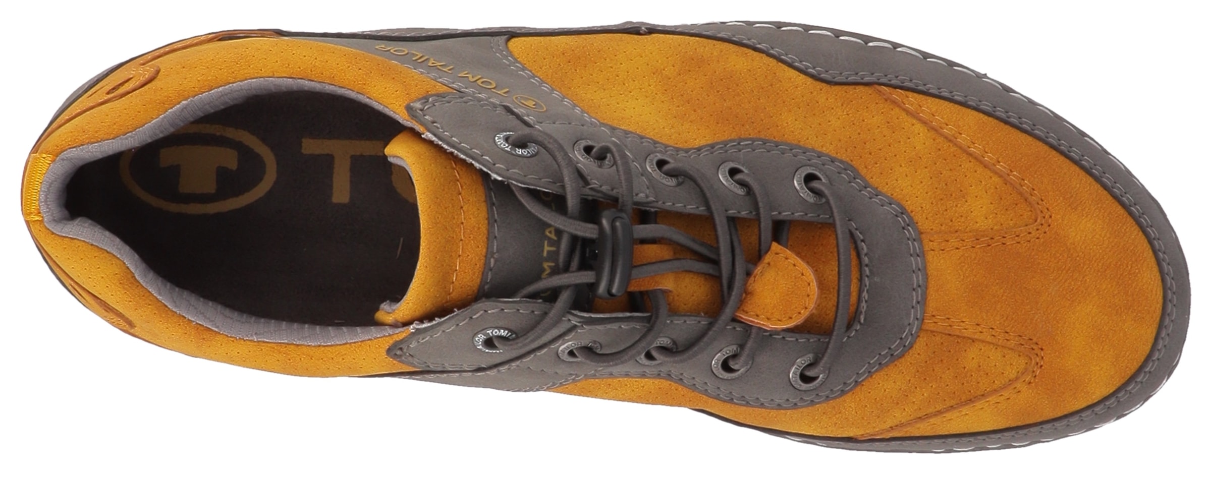 TOM TAILOR Sneaker, mit Kontrast-Naht