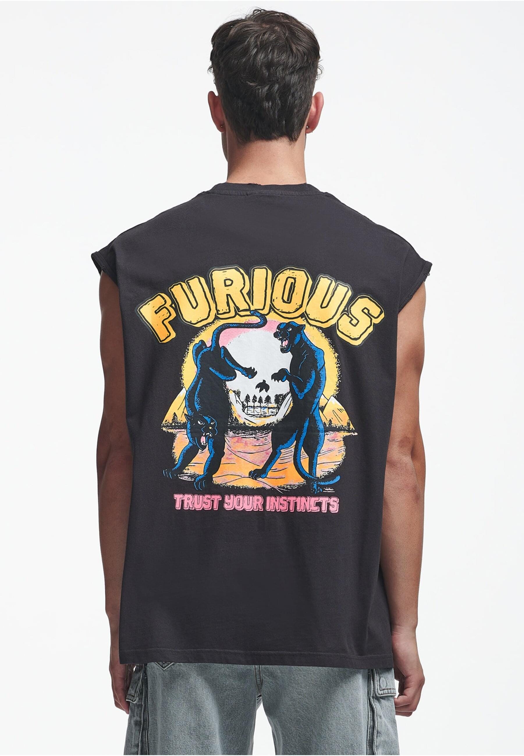 2Y Studios Tanktop »2Y Studios Herren 2Y Furious Oversize Sleeveless Shirt«, (1 tlg.)