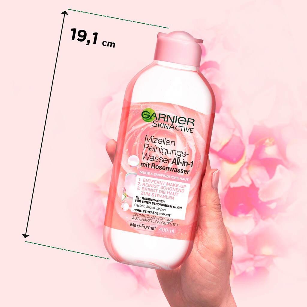 GARNIER Gesichtspflege-Set »Rosé Glow«, (3 tlg.)