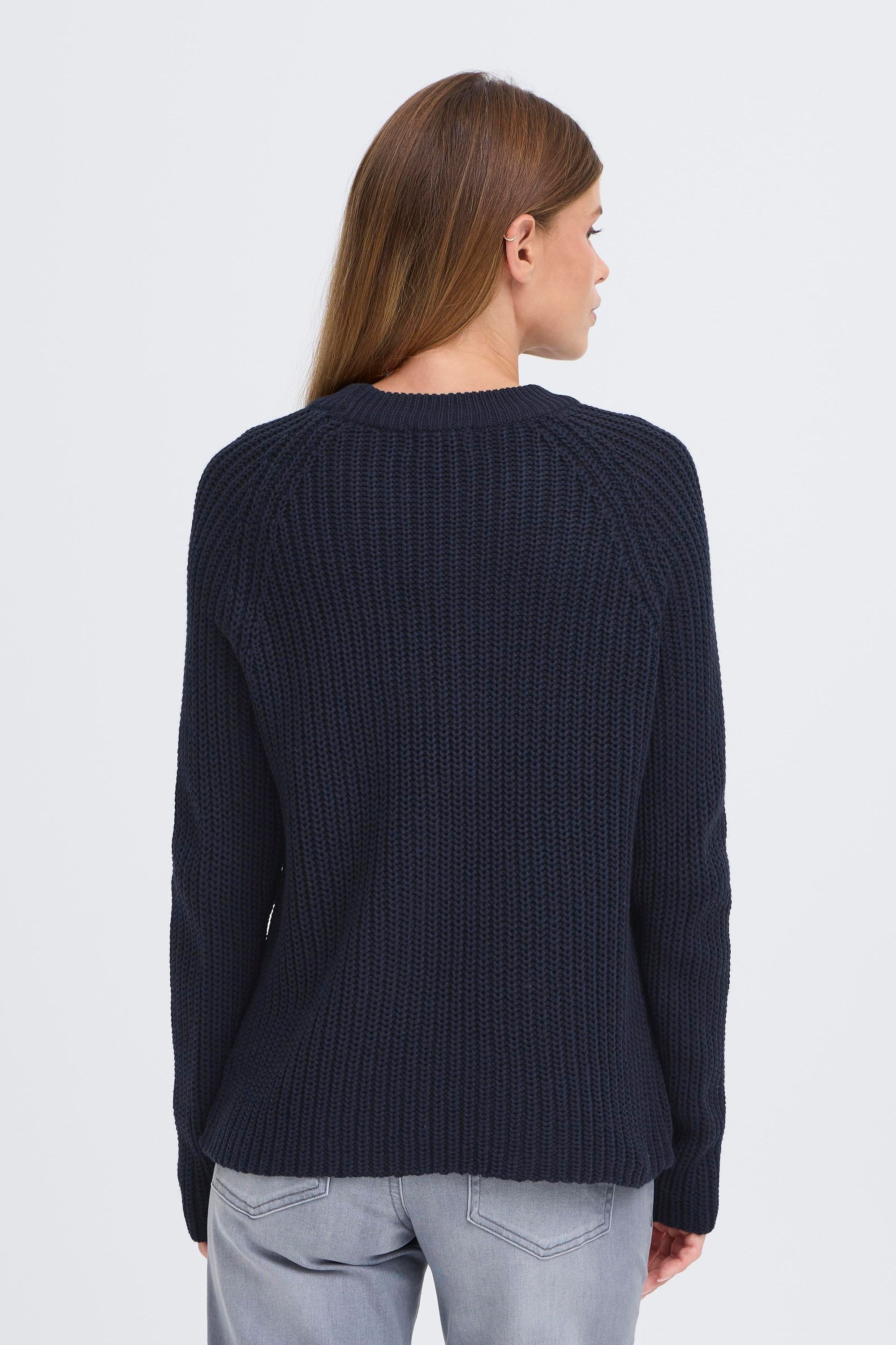 OXMO Strickfleece-Pullover »Strickpullover OXFKANNA«