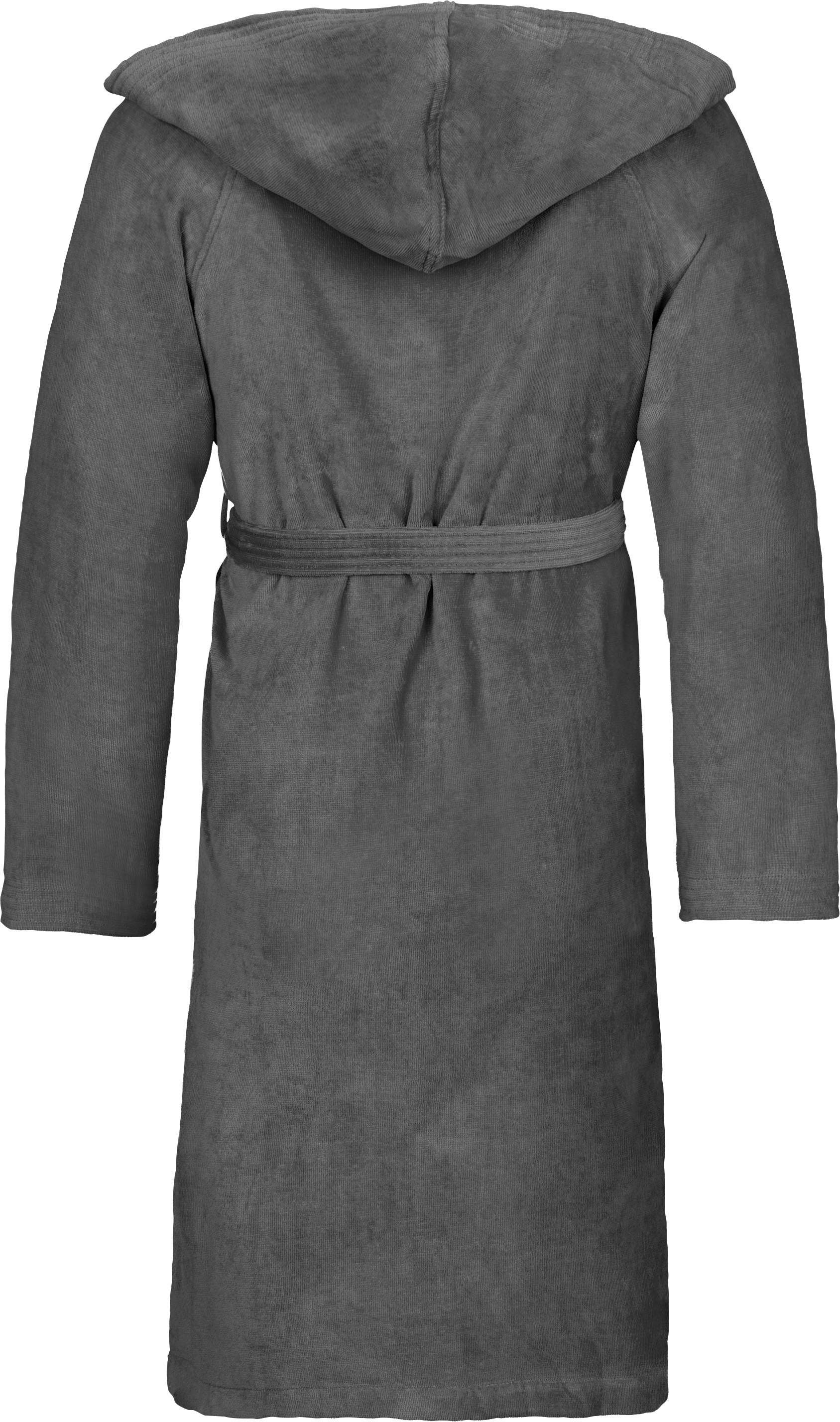 Vossen Unisex-Bademantel »Texas, ideal für Sauna & Spa, Hotelbademantel, Morgenmantel«, (1 St.), für Damen & Herren