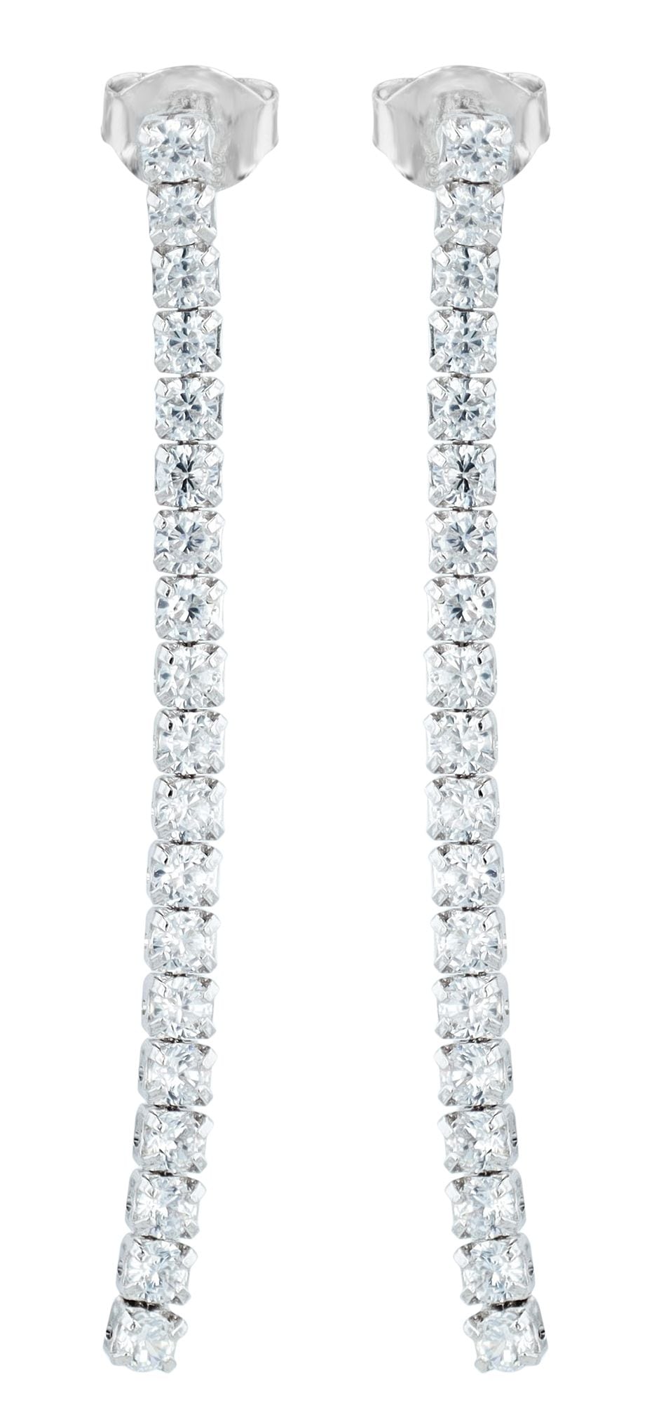 Adelia´s Paar Ohrhänger "Damen Ohrringe – Ohrstecker aus 925 Silber mit Zir günstig online kaufen