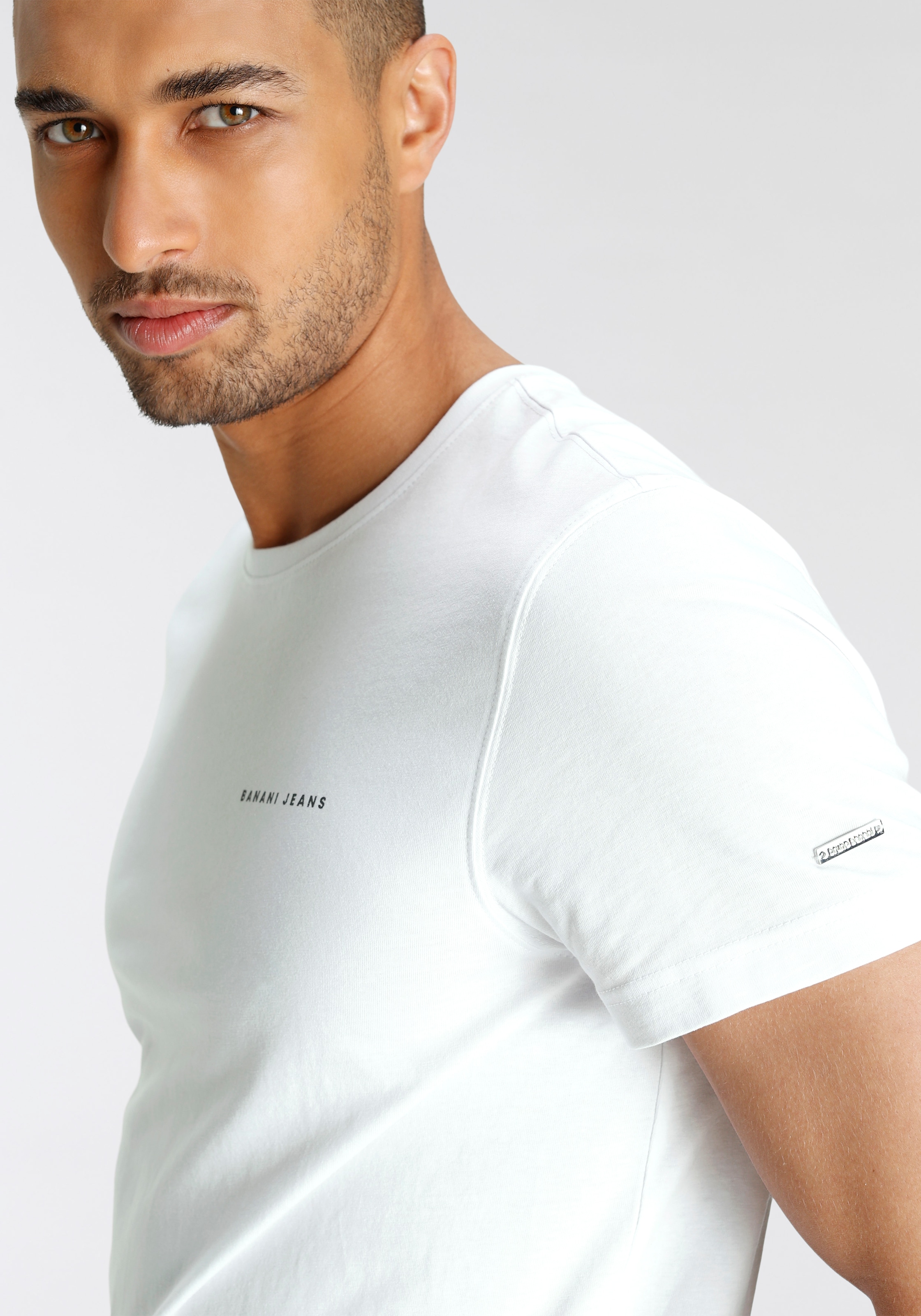 Bruno Banani T-Shirt, mit coolem Rückenprint ▷ bestellen | BAUR