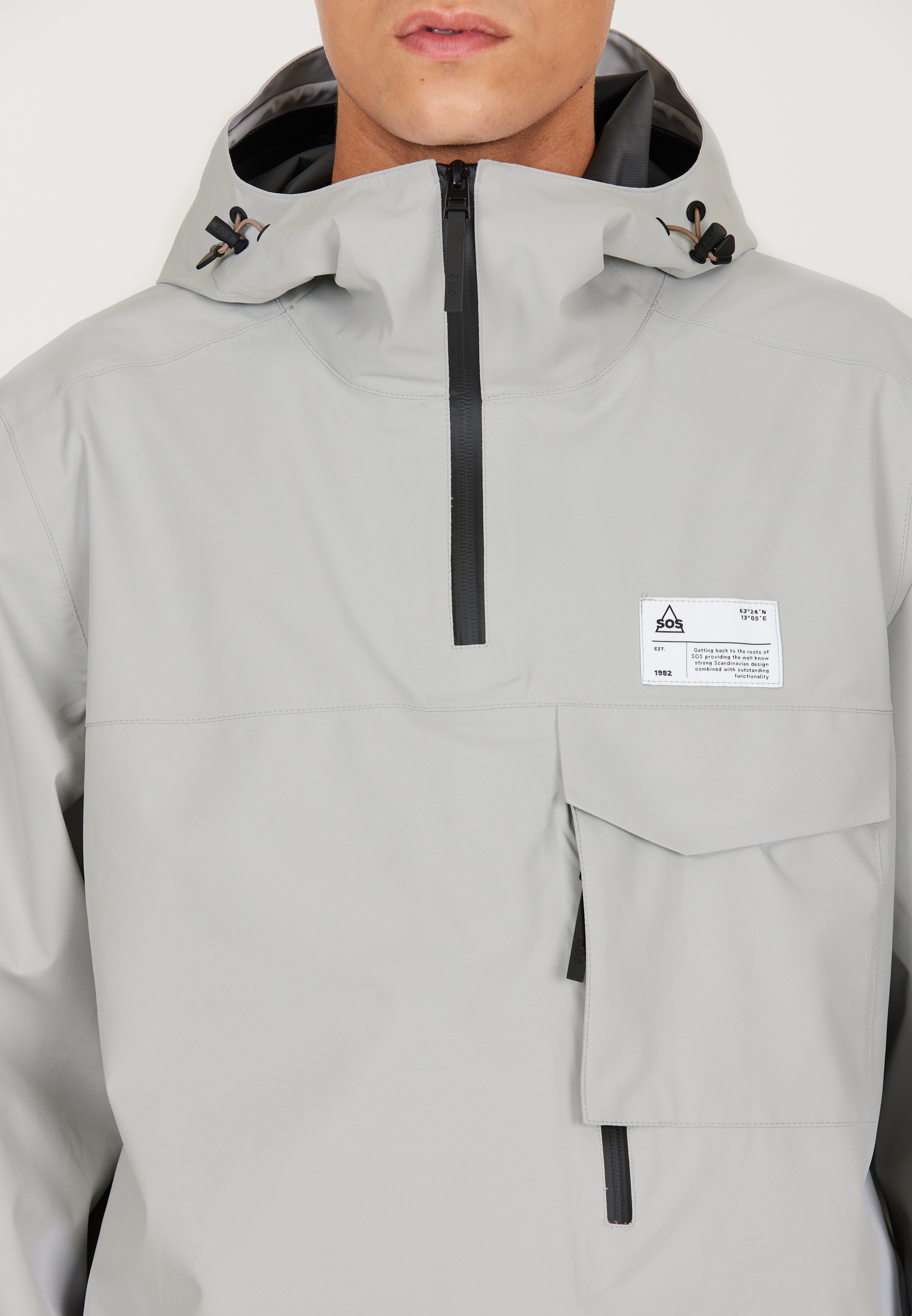 SOS Softshelljacke »Noosa«, mit wasserabweisenden Eigenschaften
