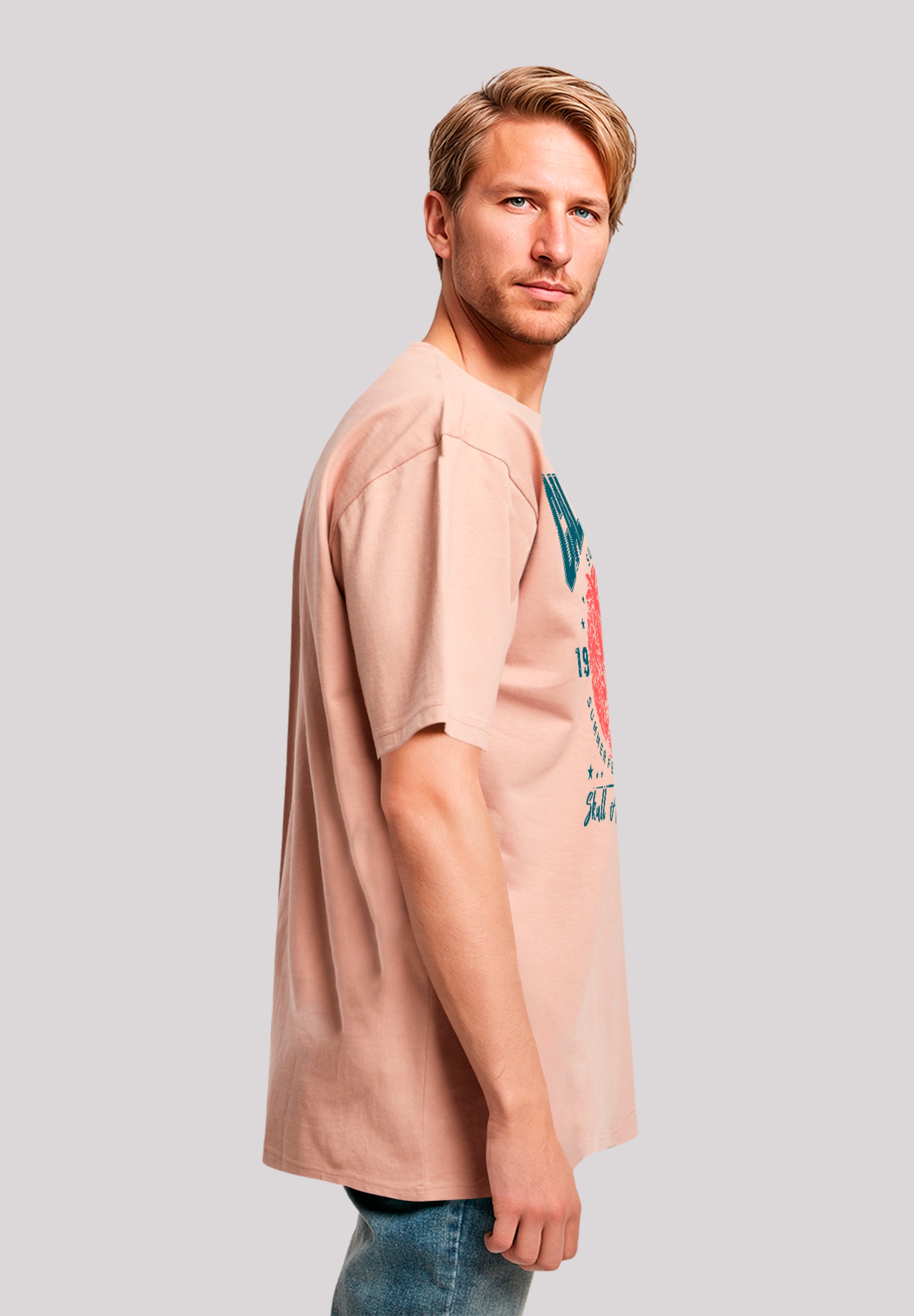 F4NT4STIC T-Shirt »California skull summer vibes« Premium Qualität